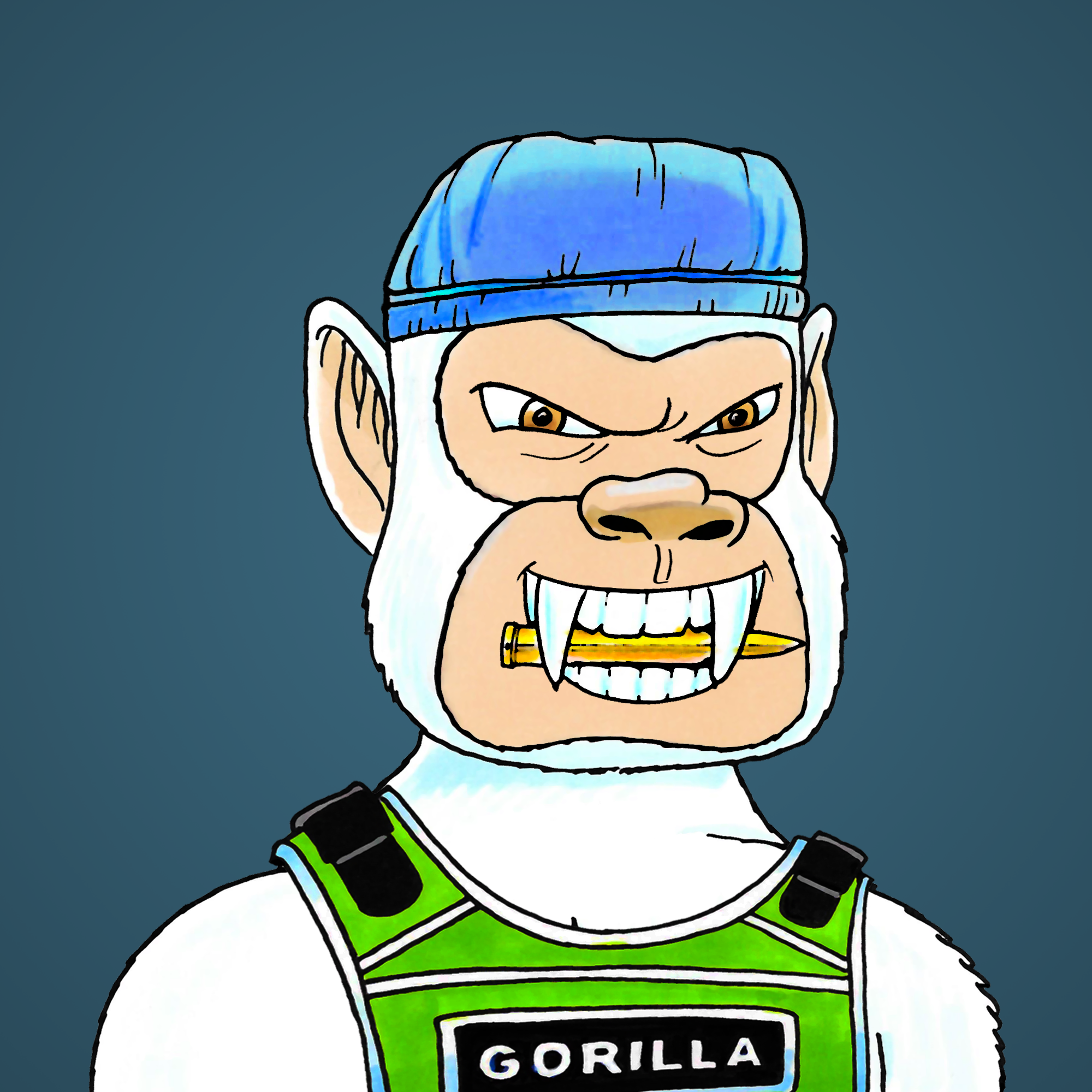 George Trosley - Jungle Freaks - Jungle Freak 4051 - NFT # 4051