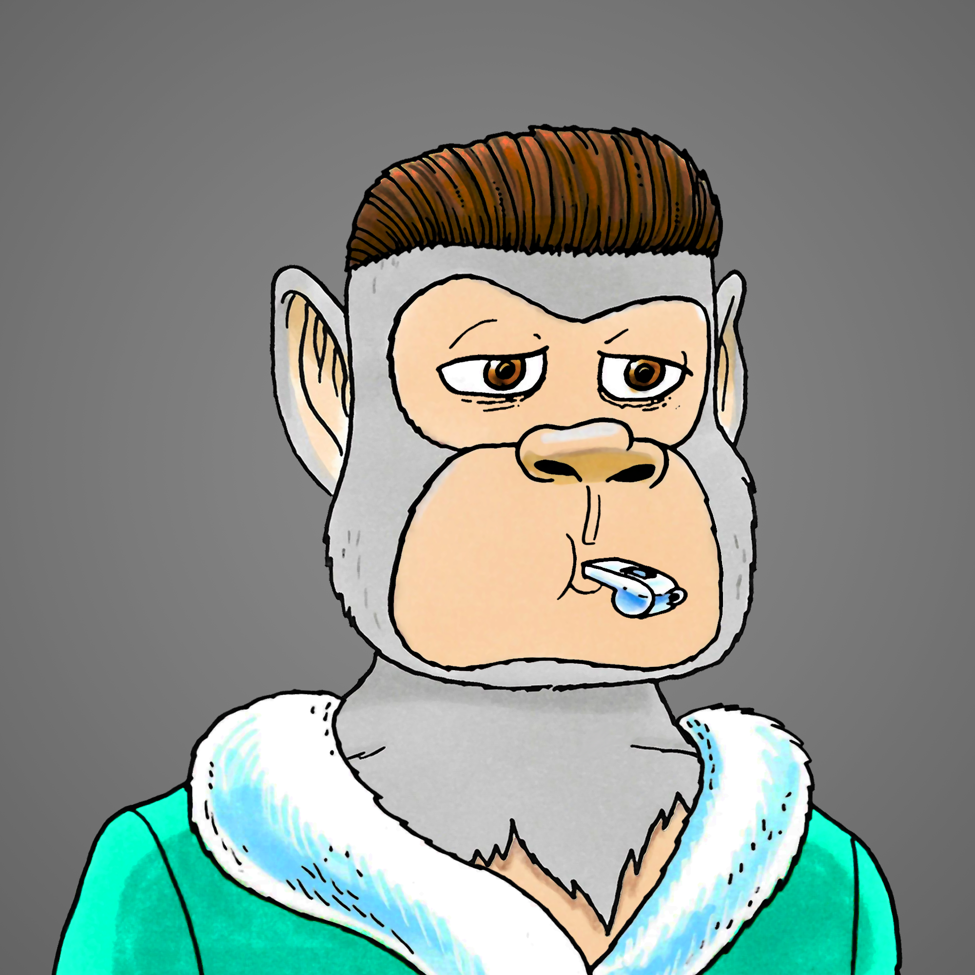 George Trosley - Jungle Freaks - Jungle Freak 4053 - NFT # 4053