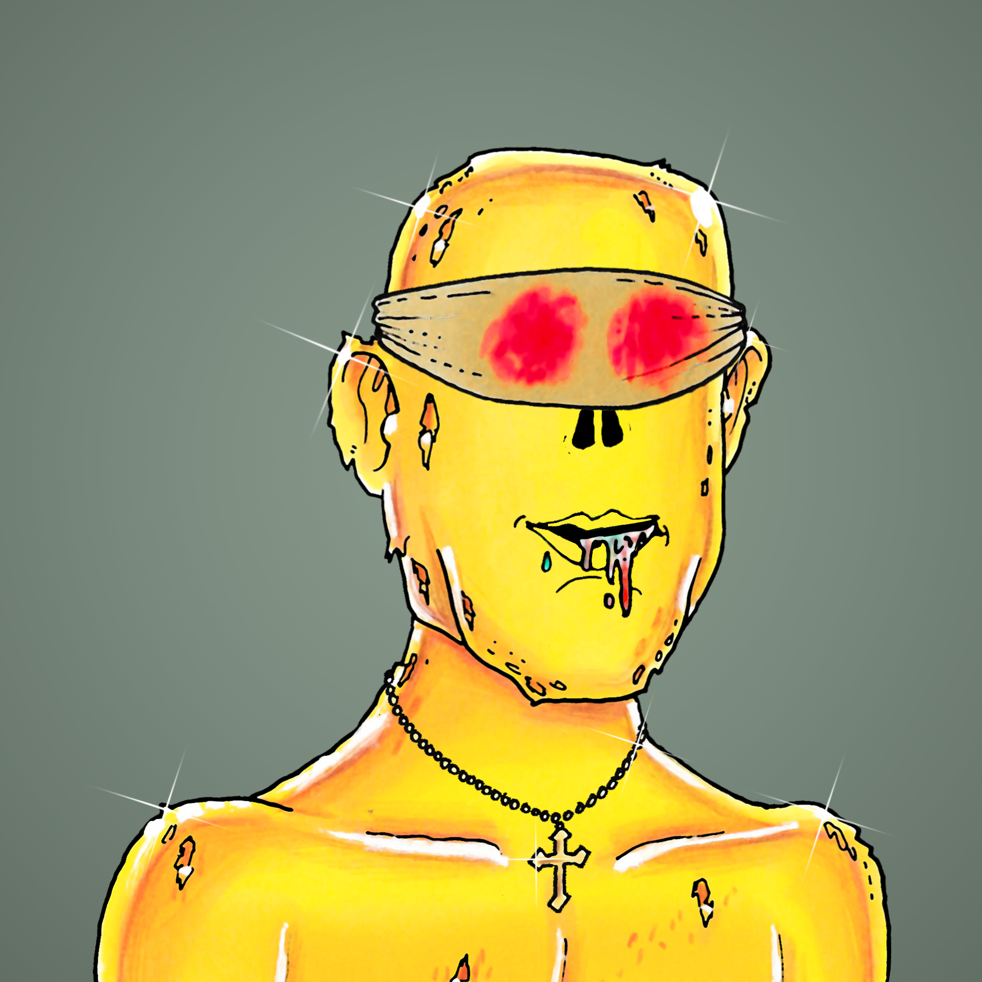 George Trosley - Jungle Freaks - Jungle Freak 4059 - NFT # 4059