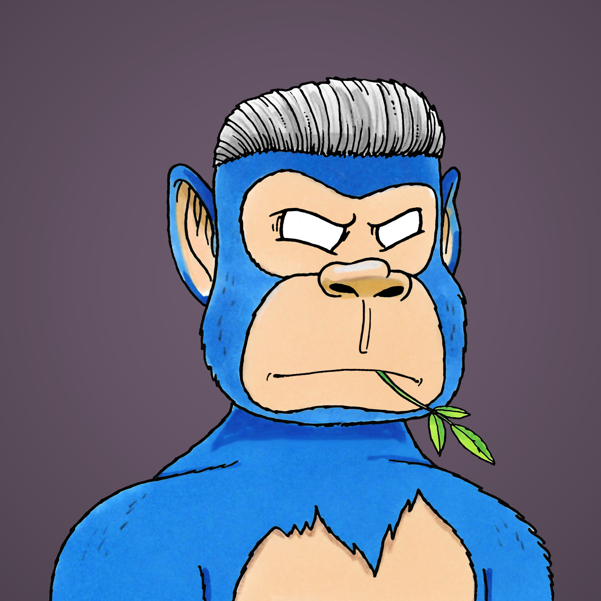 George Trosley - Jungle Freaks - Jungle Freak 4078 - NFT # 4078