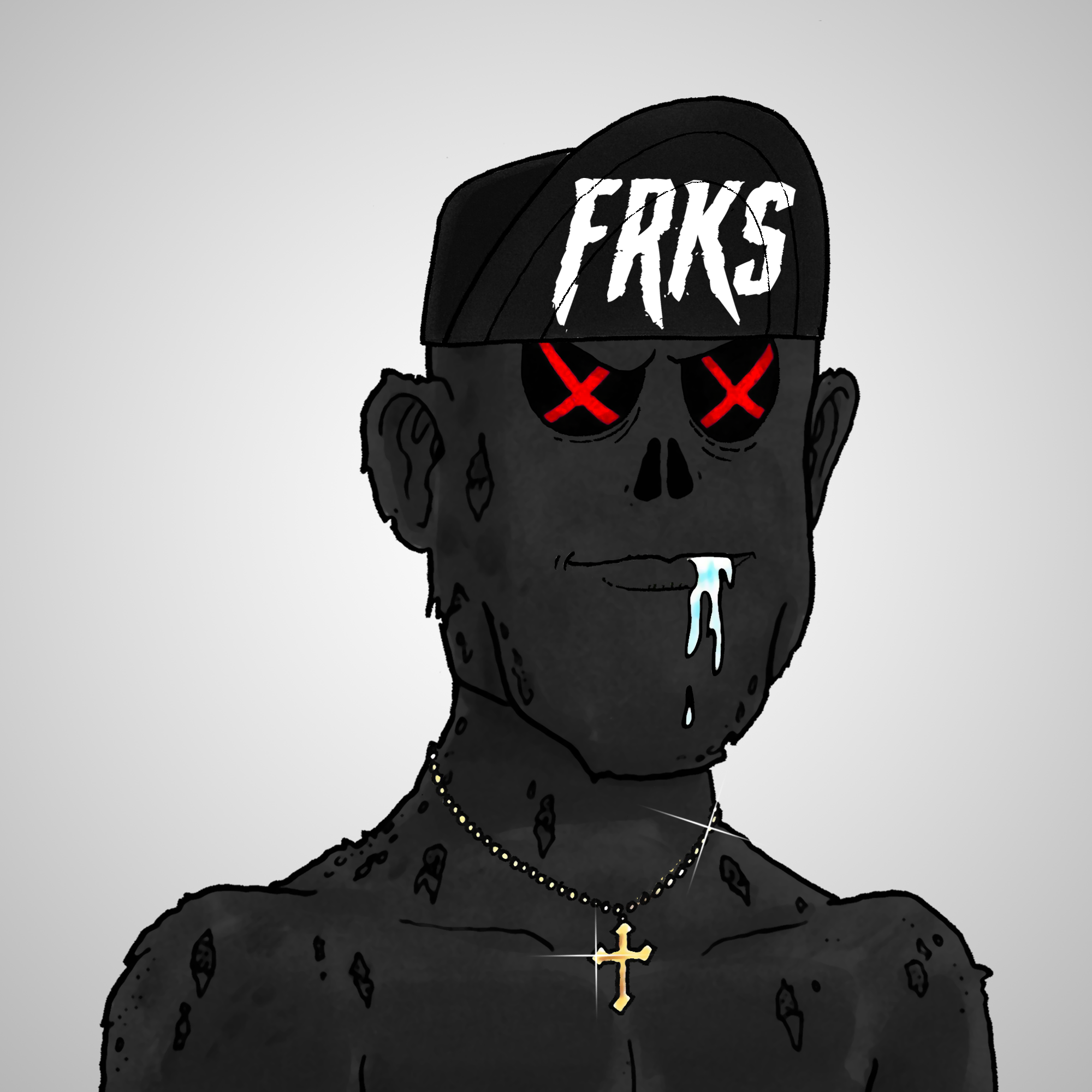 George Trosley - Jungle Freaks - Jungle Freak 4079 - NFT # 4079