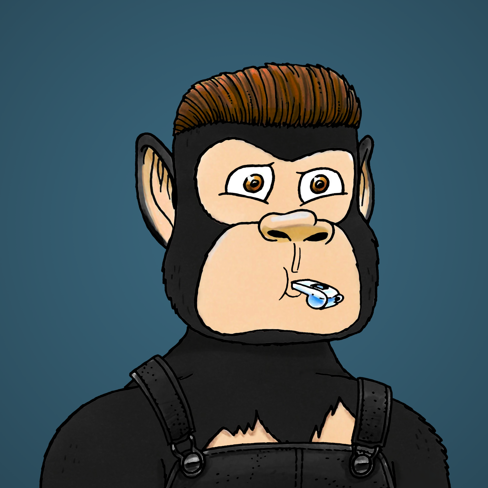 George Trosley - Jungle Freaks - Jungle Freak 4091 - NFT # 4091