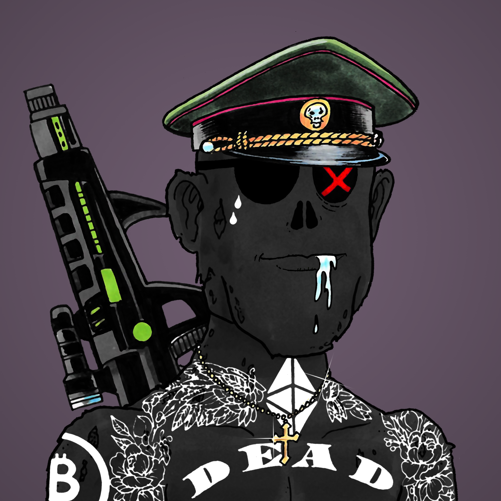 George Trosley - Jungle Freaks - Jungle Freak 41 - NFT # 41