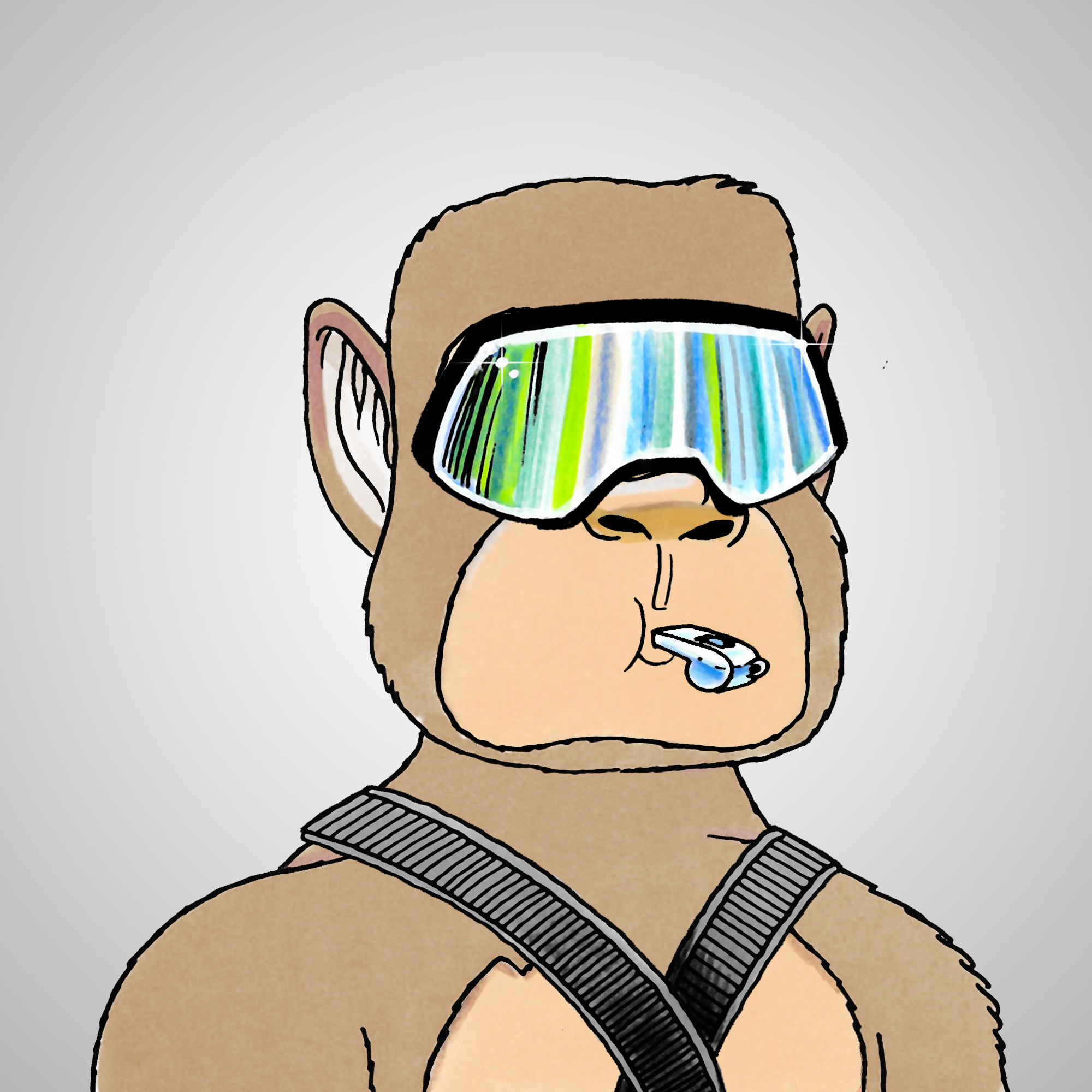 George Trosley - Jungle Freaks - Jungle Freak 410 - NFT # 410