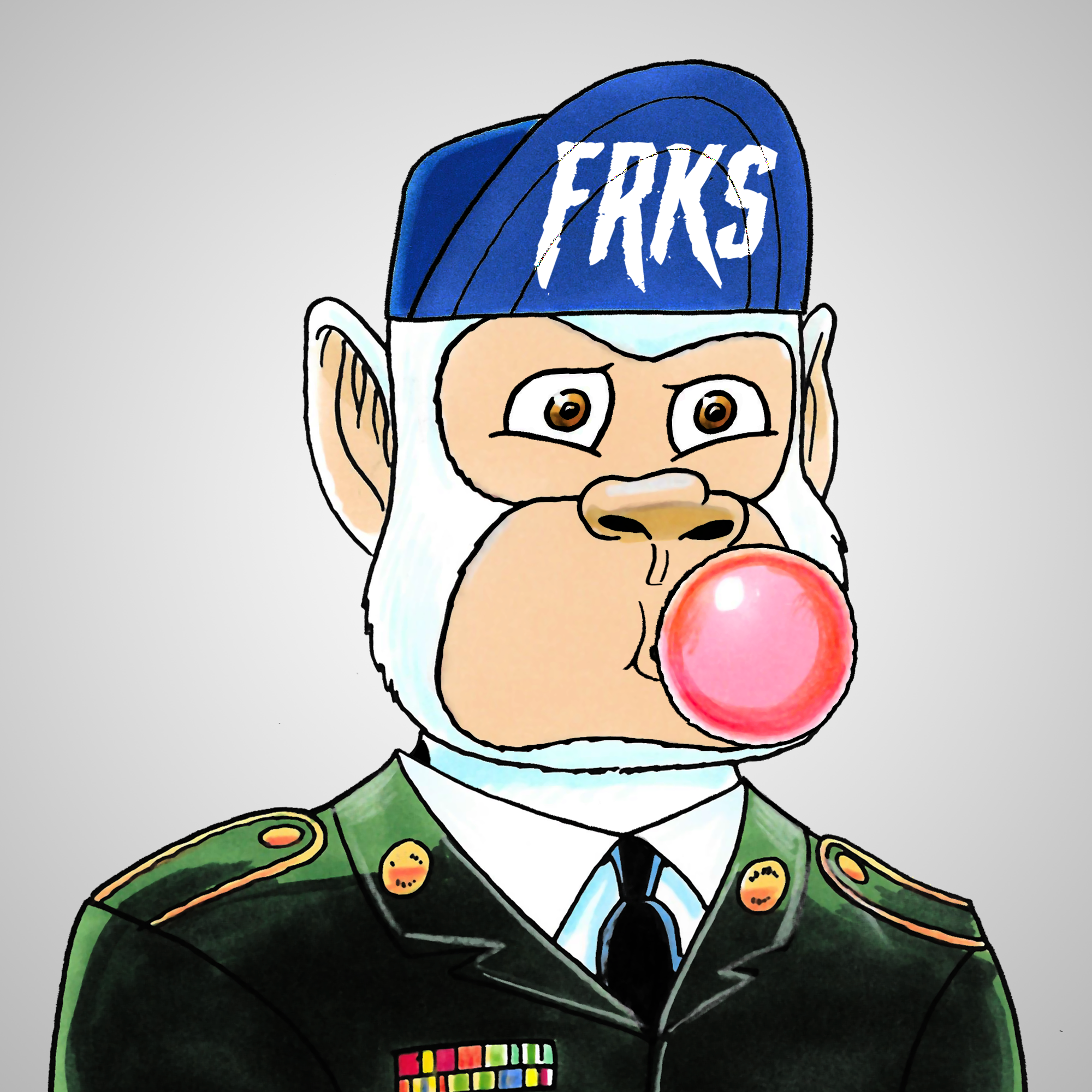 George Trosley - Jungle Freaks - Jungle Freak 4102 - NFT # 4102