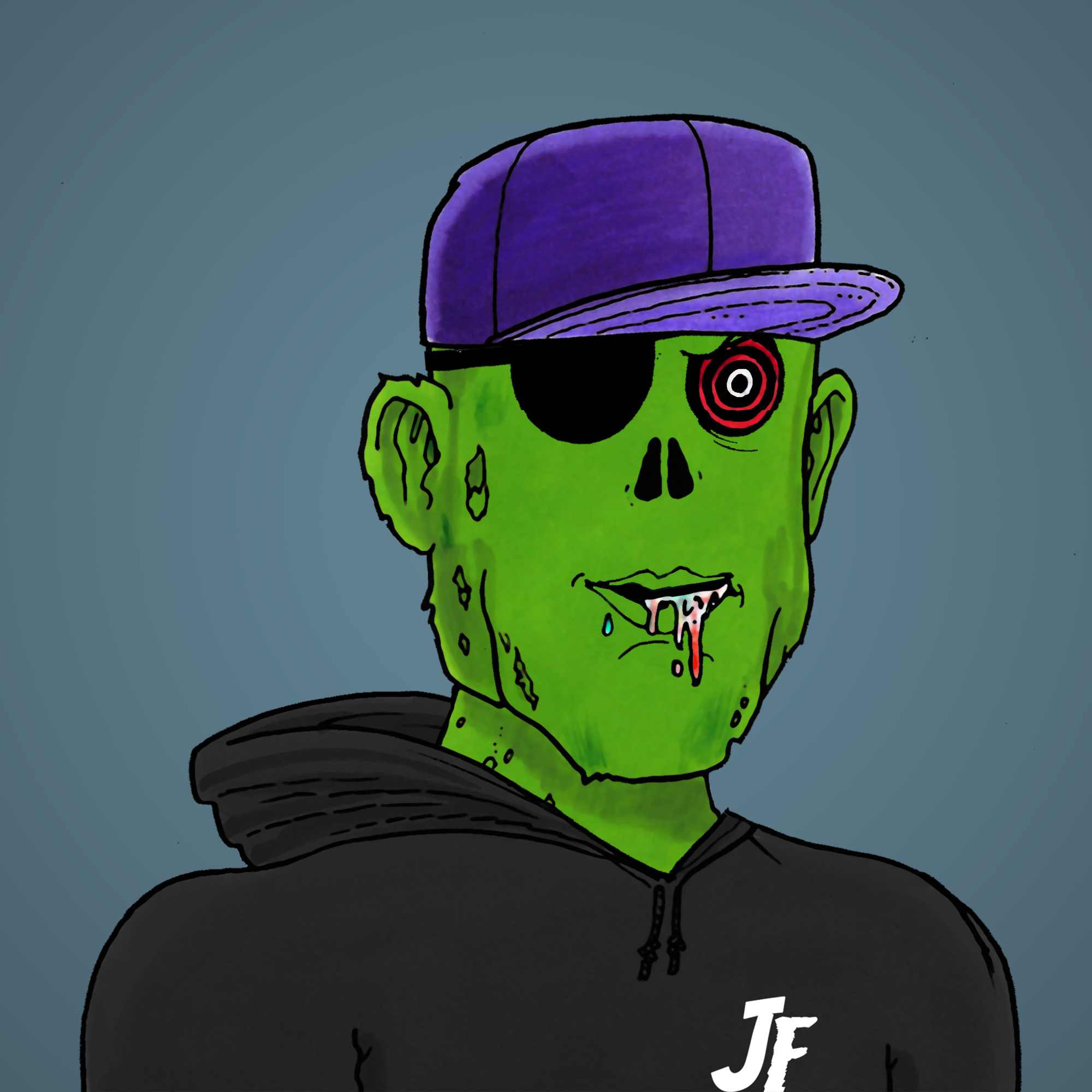 George Trosley - Jungle Freaks - Jungle Freak 4104 - NFT # 4104