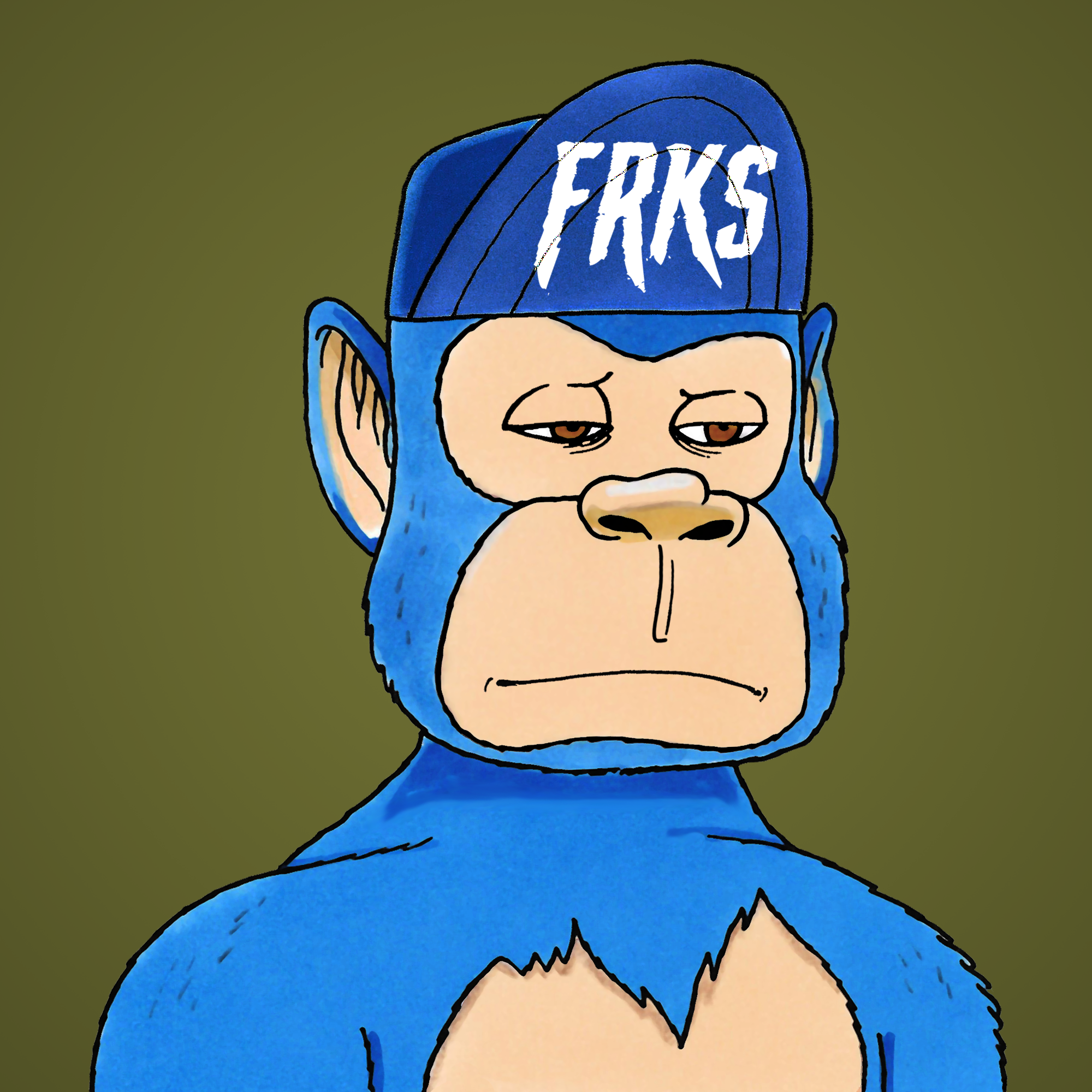 George Trosley - Jungle Freaks - Jungle Freak 4105 - NFT # 4105