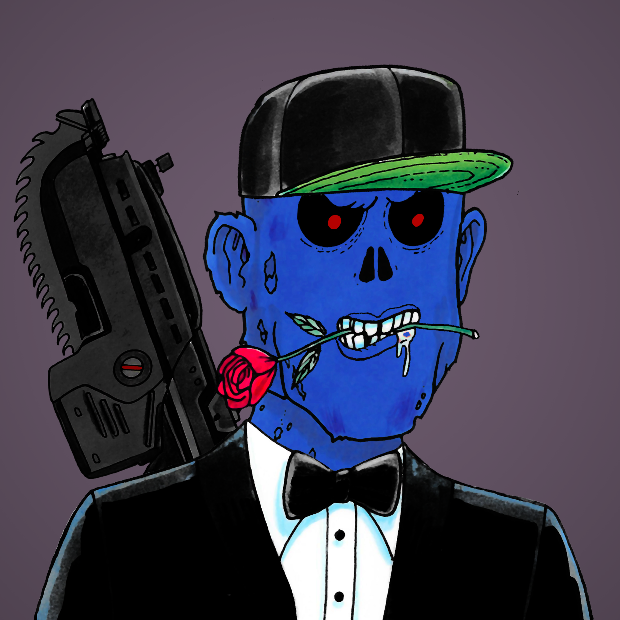 George Trosley - Jungle Freaks - Jungle Freak 4115 - NFT # 4115