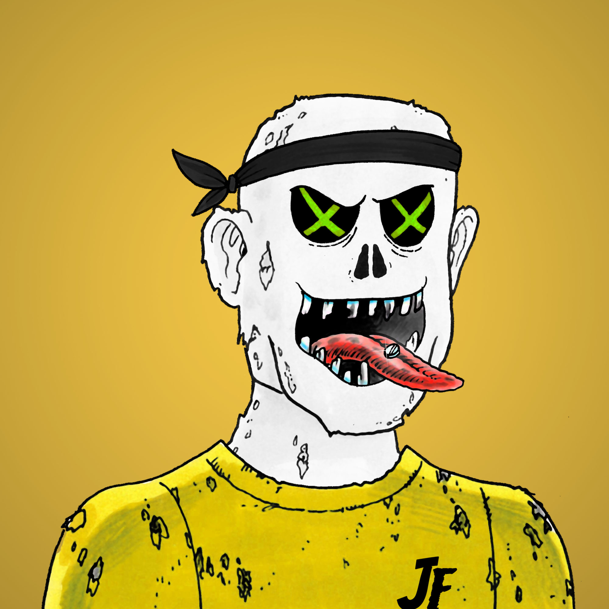 George Trosley - Jungle Freaks - Jungle Freak 4120 - NFT # 4120