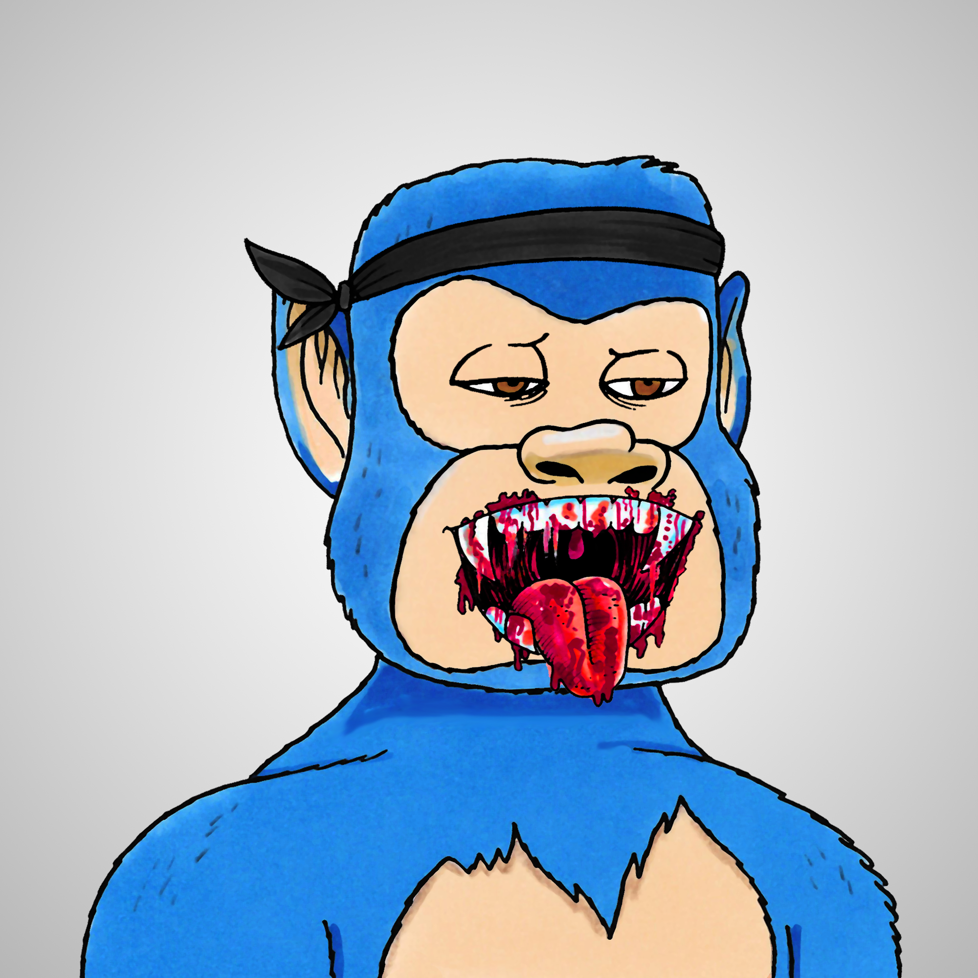 George Trosley - Jungle Freaks - Jungle Freak 4125 - NFT # 4125