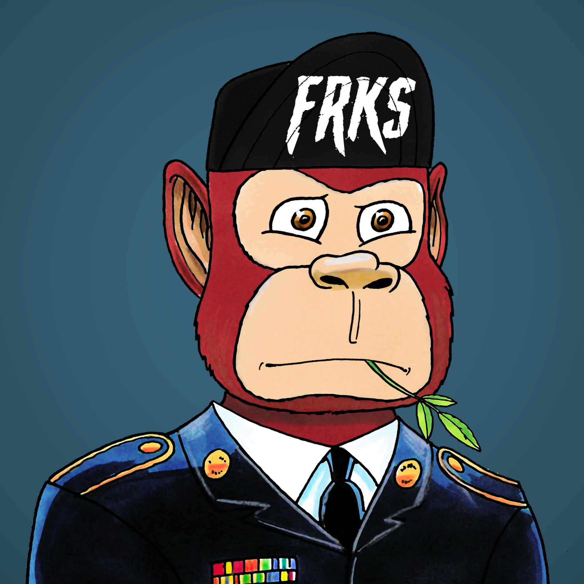 George Trosley - Jungle Freaks - Jungle Freak 4129 - NFT # 4129