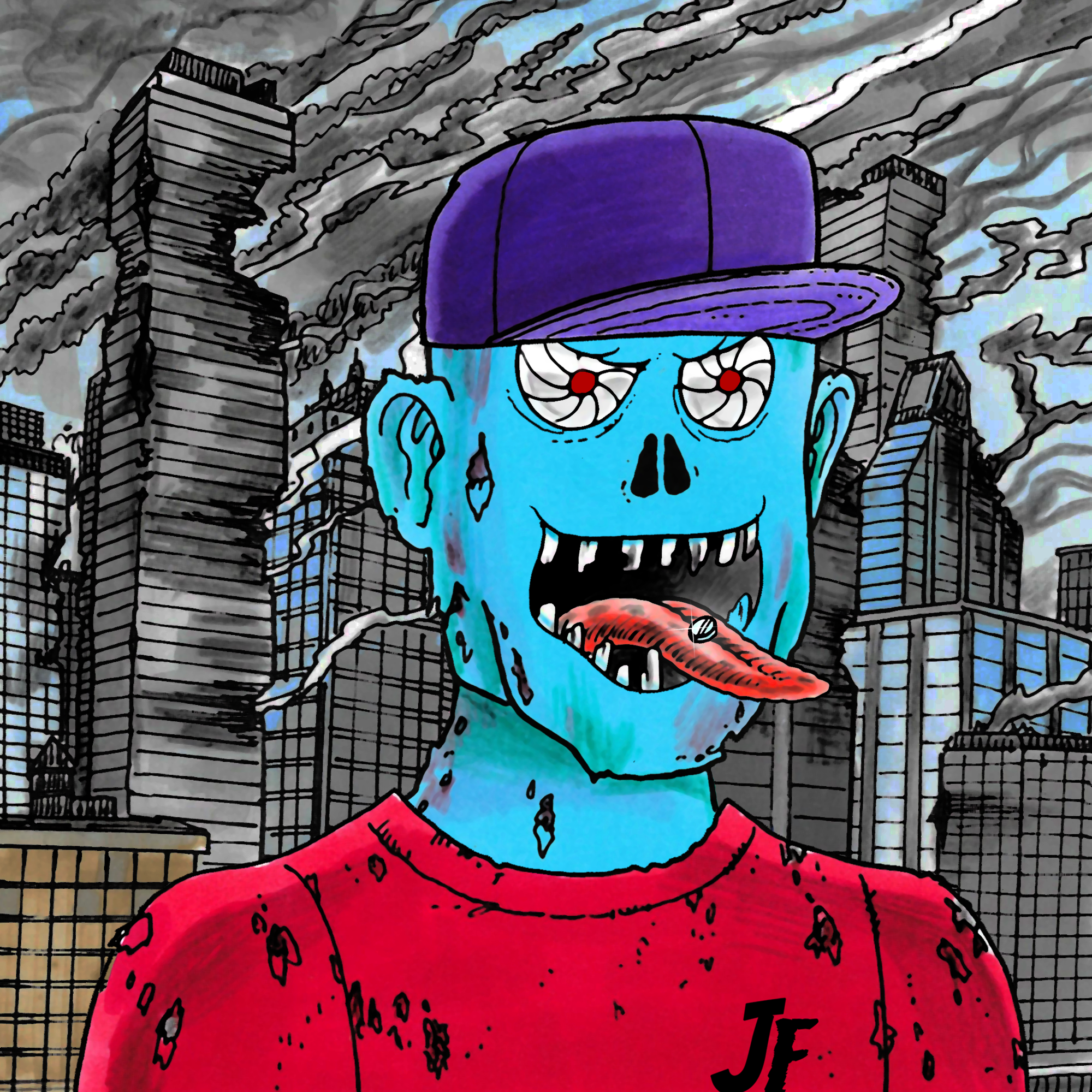 George Trosley - Jungle Freaks - Jungle Freak 4130 - NFT # 4130