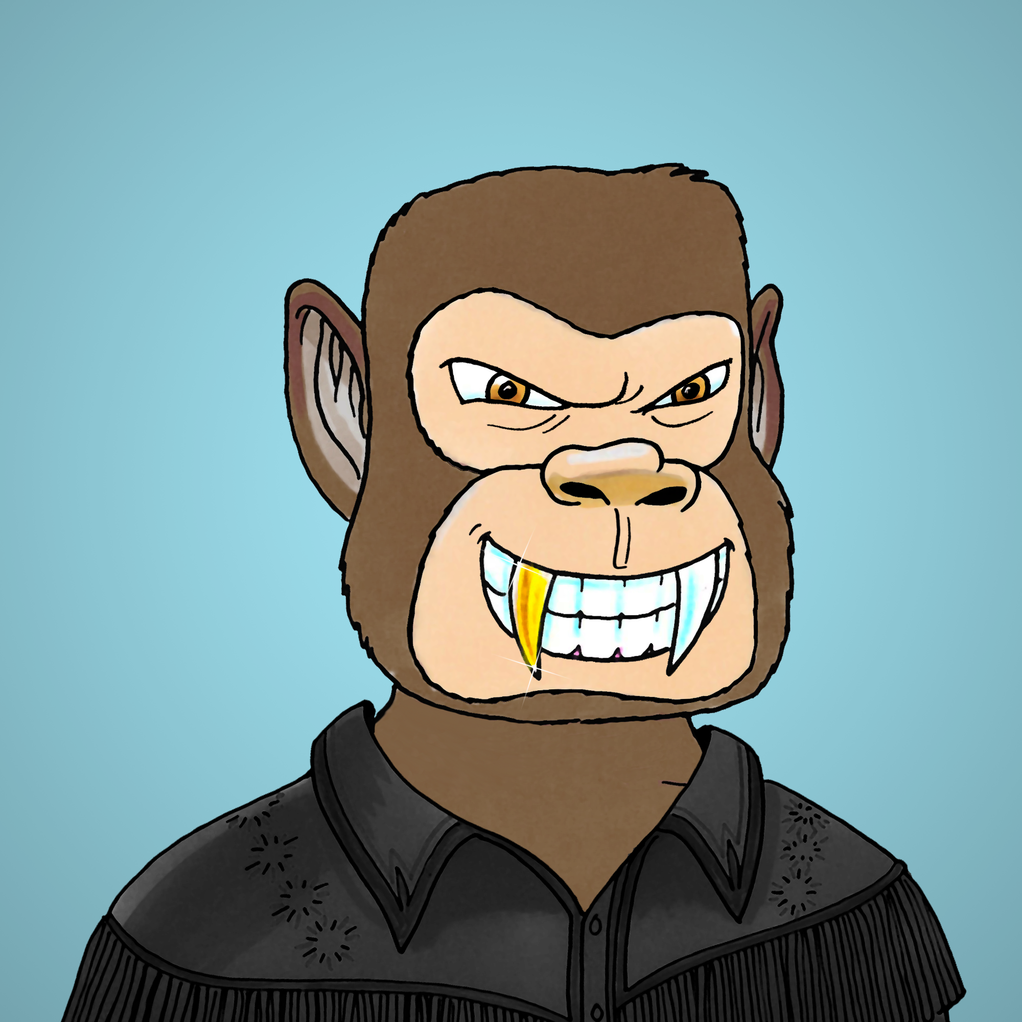 George Trosley - Jungle Freaks - Jungle Freak 4131 - NFT # 4131