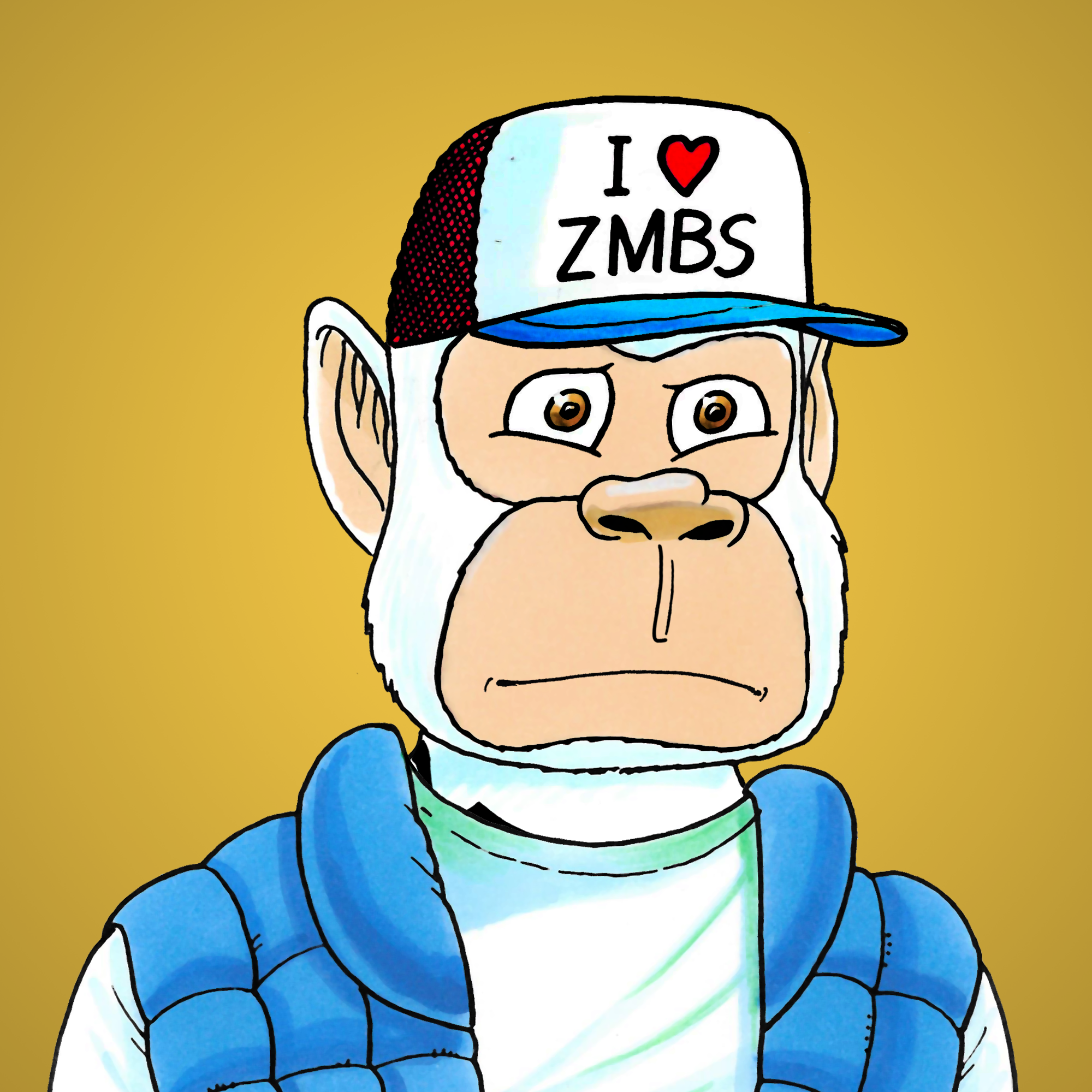 George Trosley - Jungle Freaks - Jungle Freak 4134 - NFT # 4134