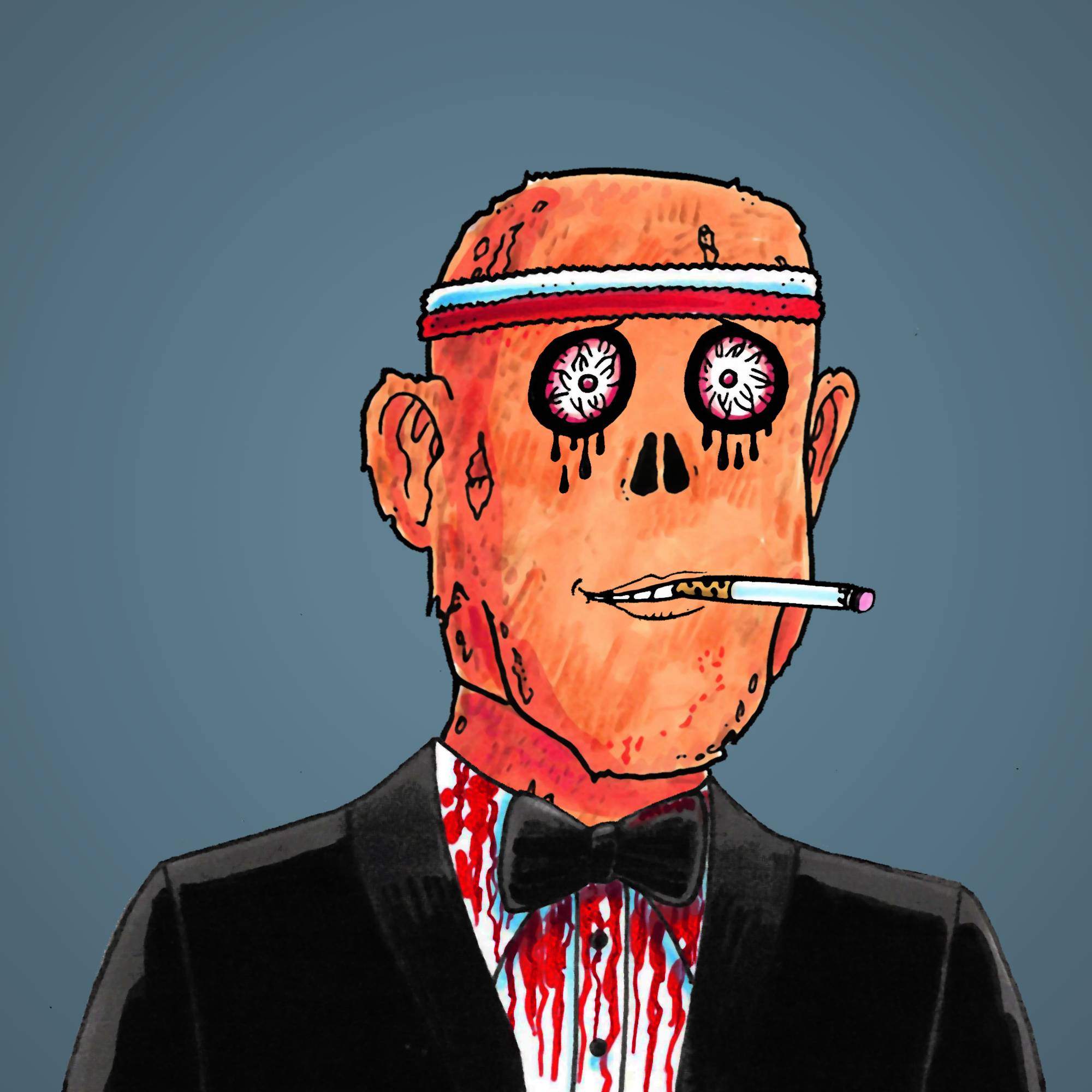 George Trosley - Jungle Freaks - Jungle Freak 4136 - NFT # 4136