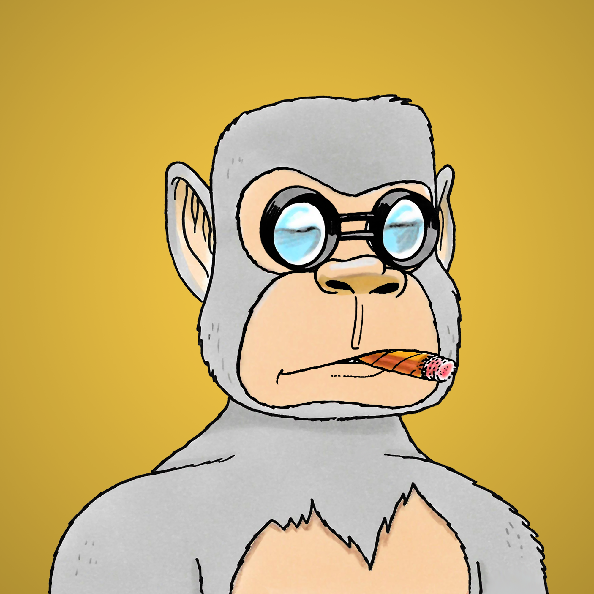 George Trosley - Jungle Freaks - Jungle Freak 414 - NFT # 414