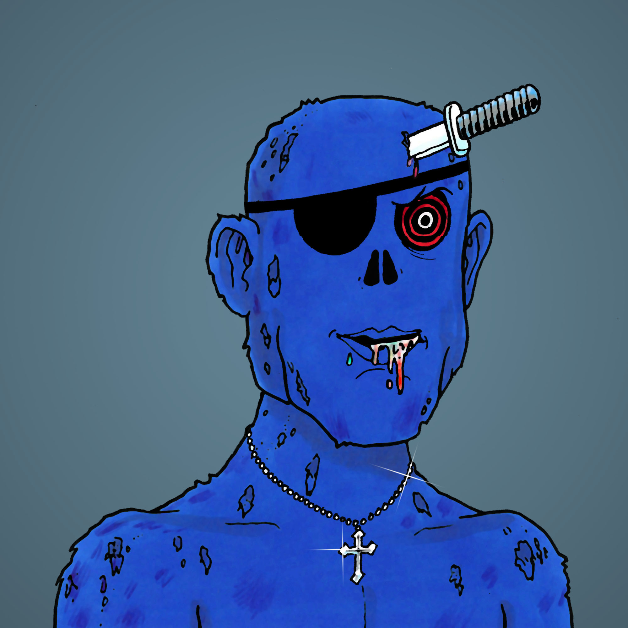 George Trosley - Jungle Freaks - Jungle Freak 4140 - NFT # 4140