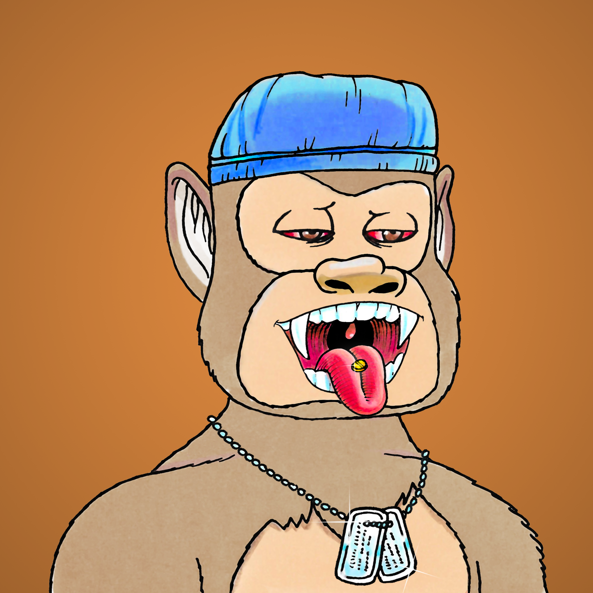 George Trosley - Jungle Freaks - Jungle Freak 4144 - NFT # 4144