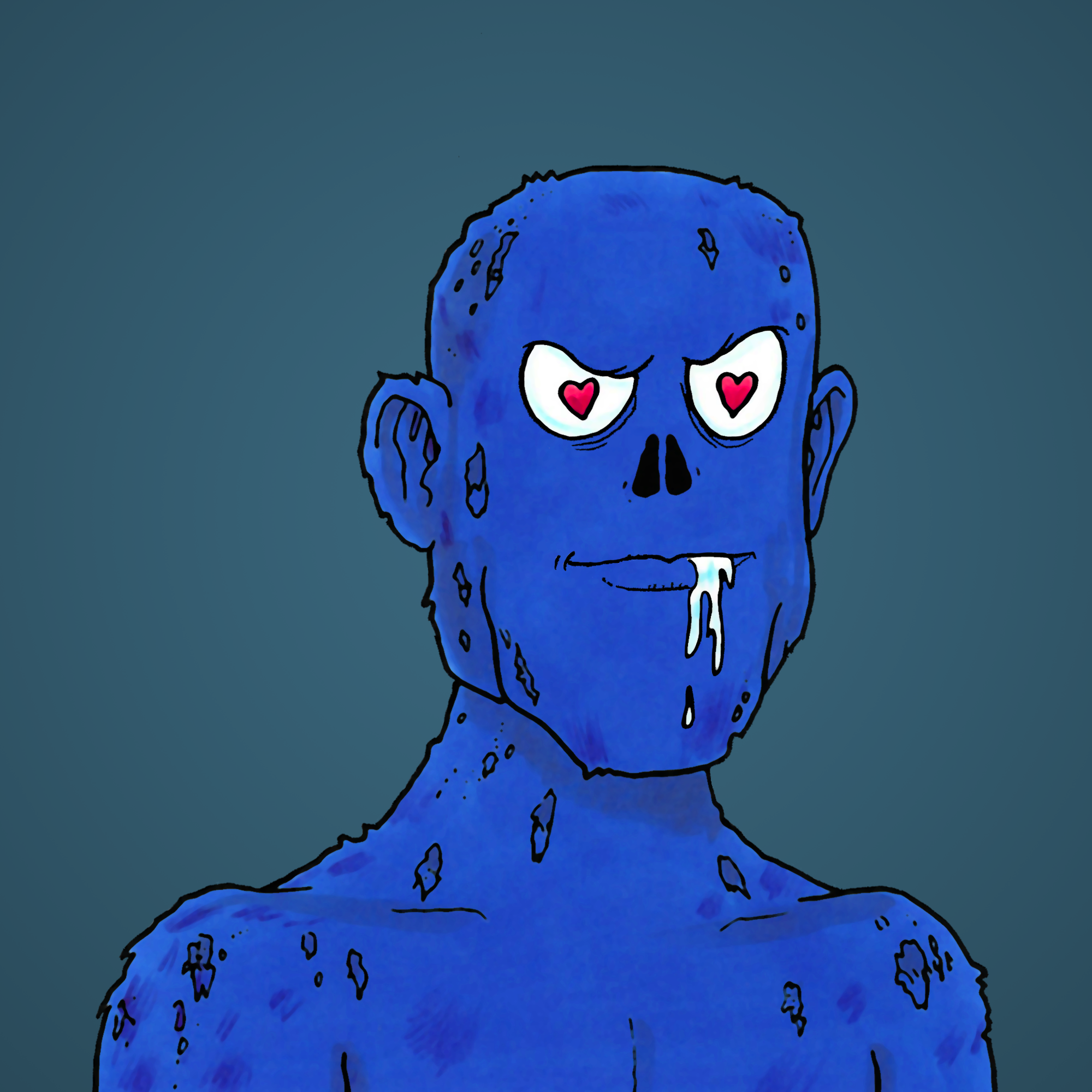 George Trosley - Jungle Freaks - Jungle Freak 4148 - NFT # 4148