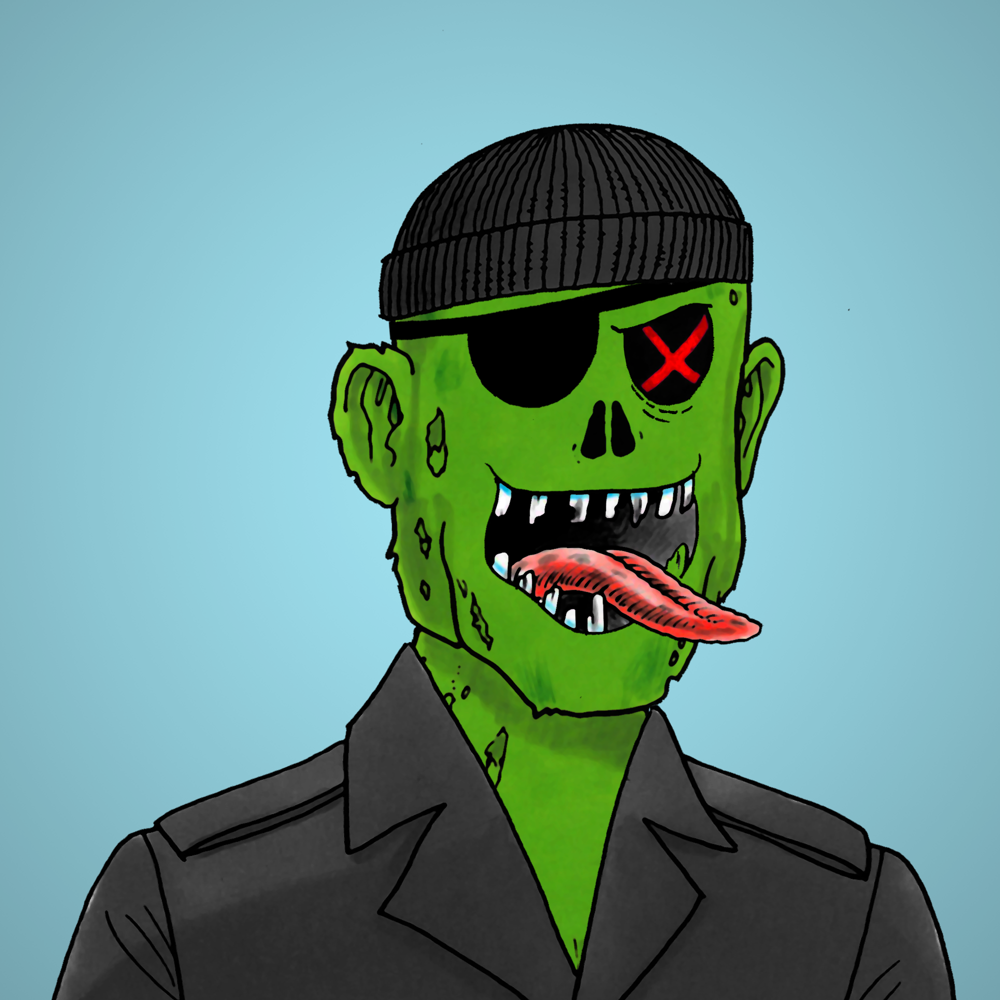 George Trosley - Jungle Freaks - Jungle Freak 415 - NFT # 415