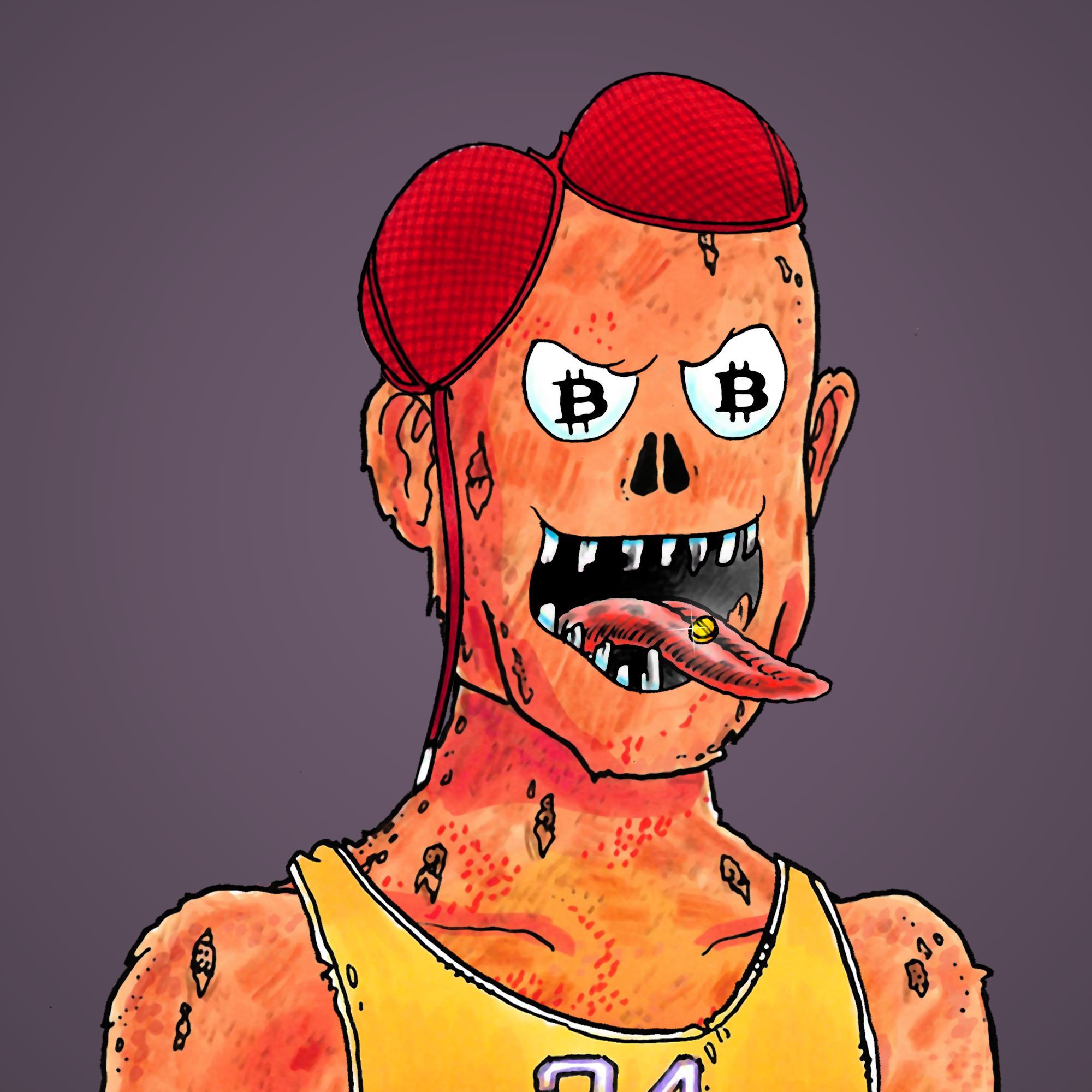 George Trosley - Jungle Freaks - Jungle Freak 4154 - NFT # 4154