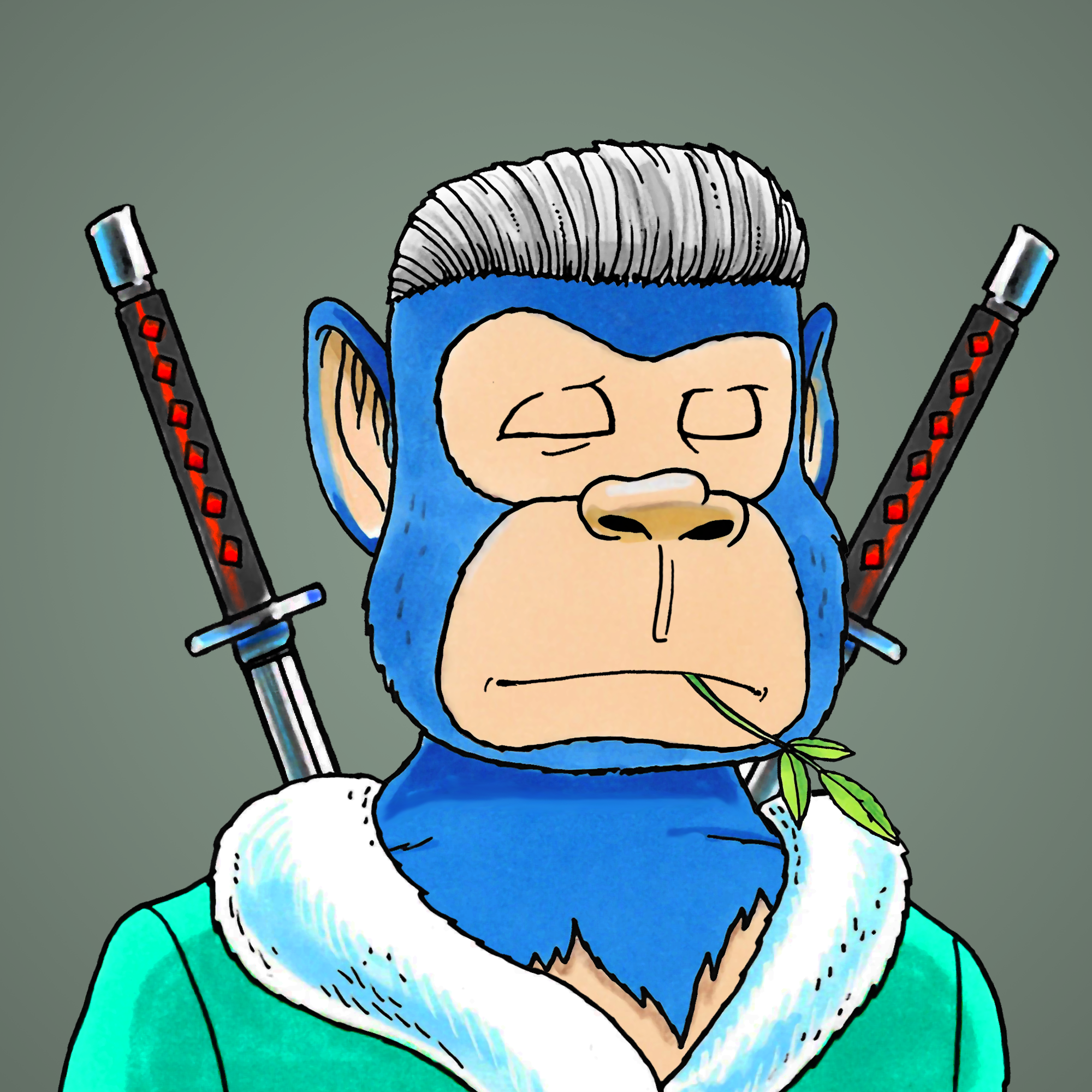 George Trosley - Jungle Freaks - Jungle Freak 416 - NFT # 416