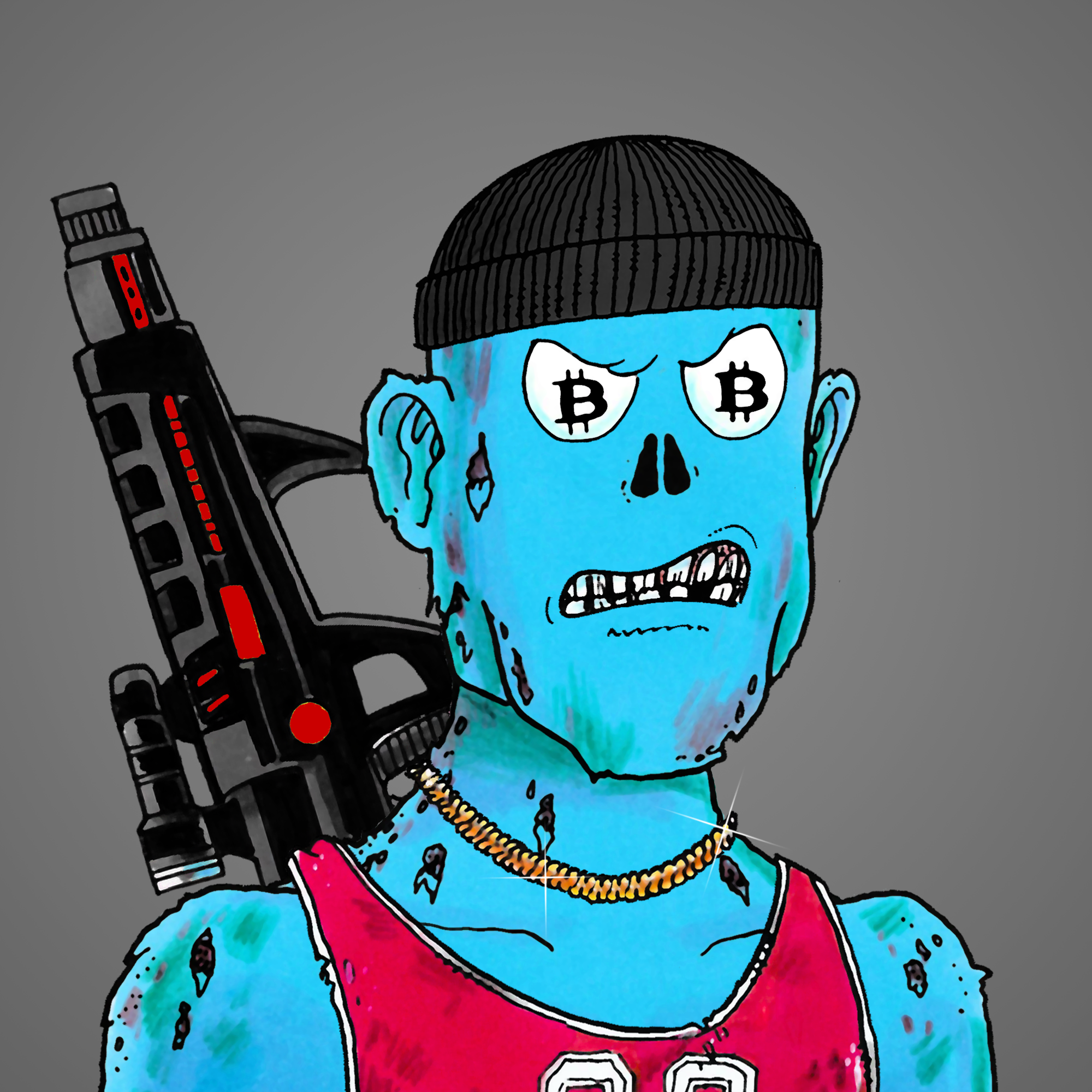 George Trosley - Jungle Freaks - Jungle Freak 4161 - NFT # 4161