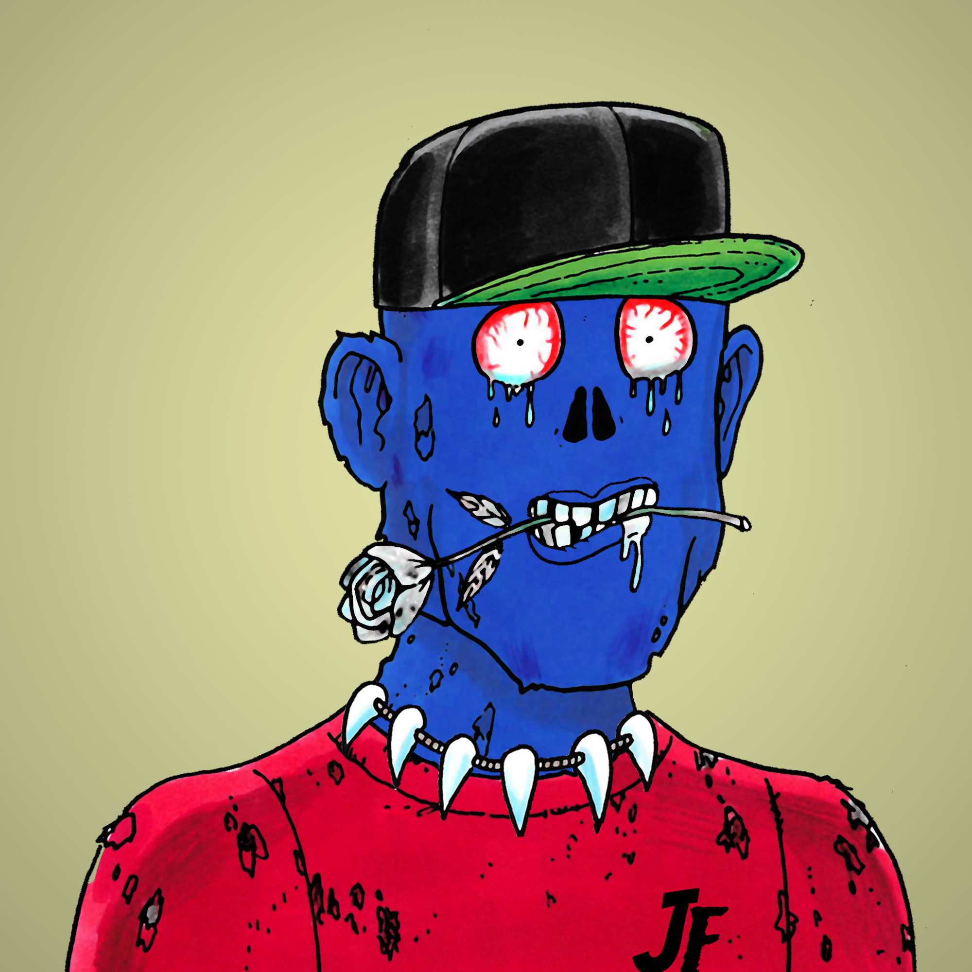 George Trosley - Jungle Freaks - Jungle Freak 4174 - NFT # 4174