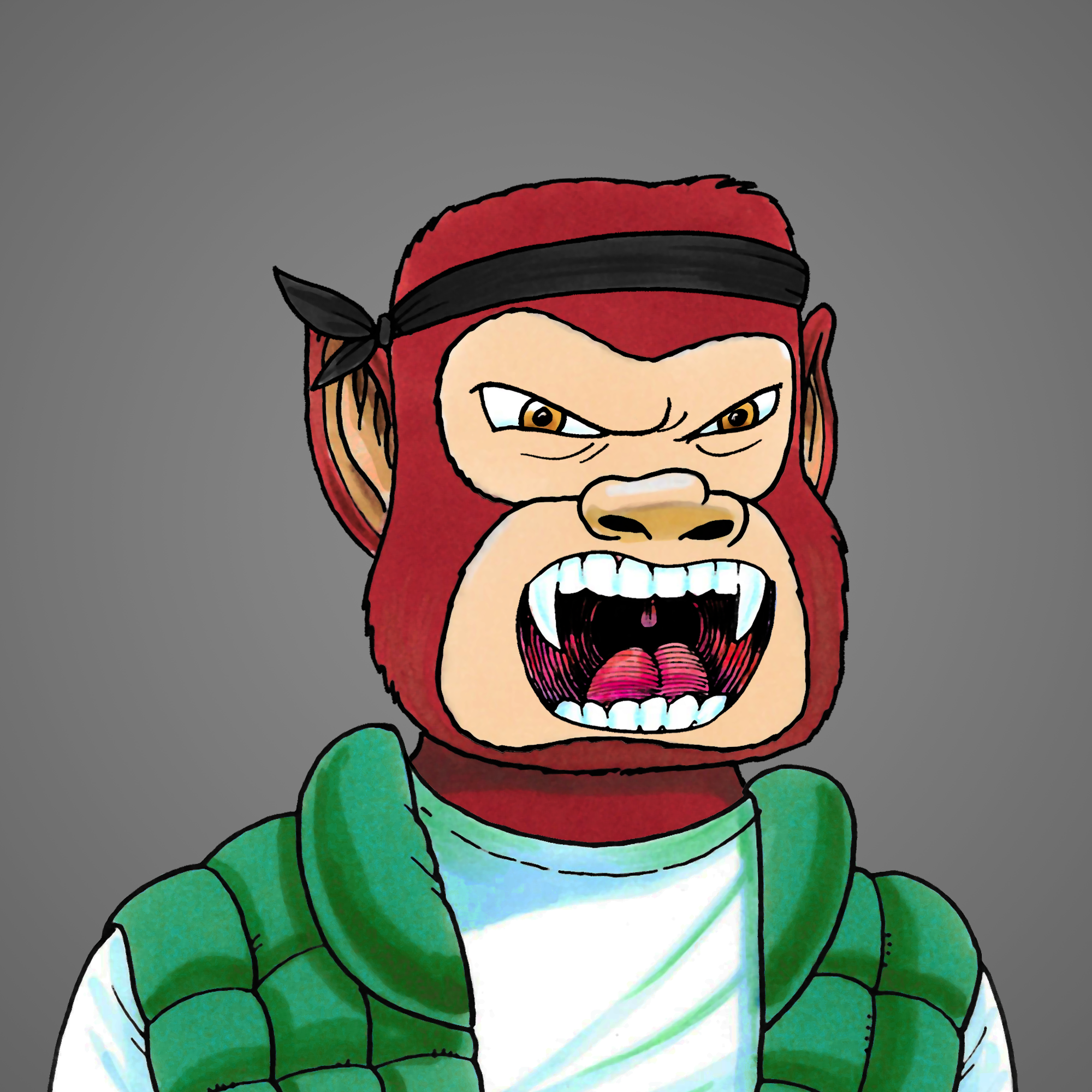 George Trosley - Jungle Freaks - Jungle Freak 418 - NFT # 418