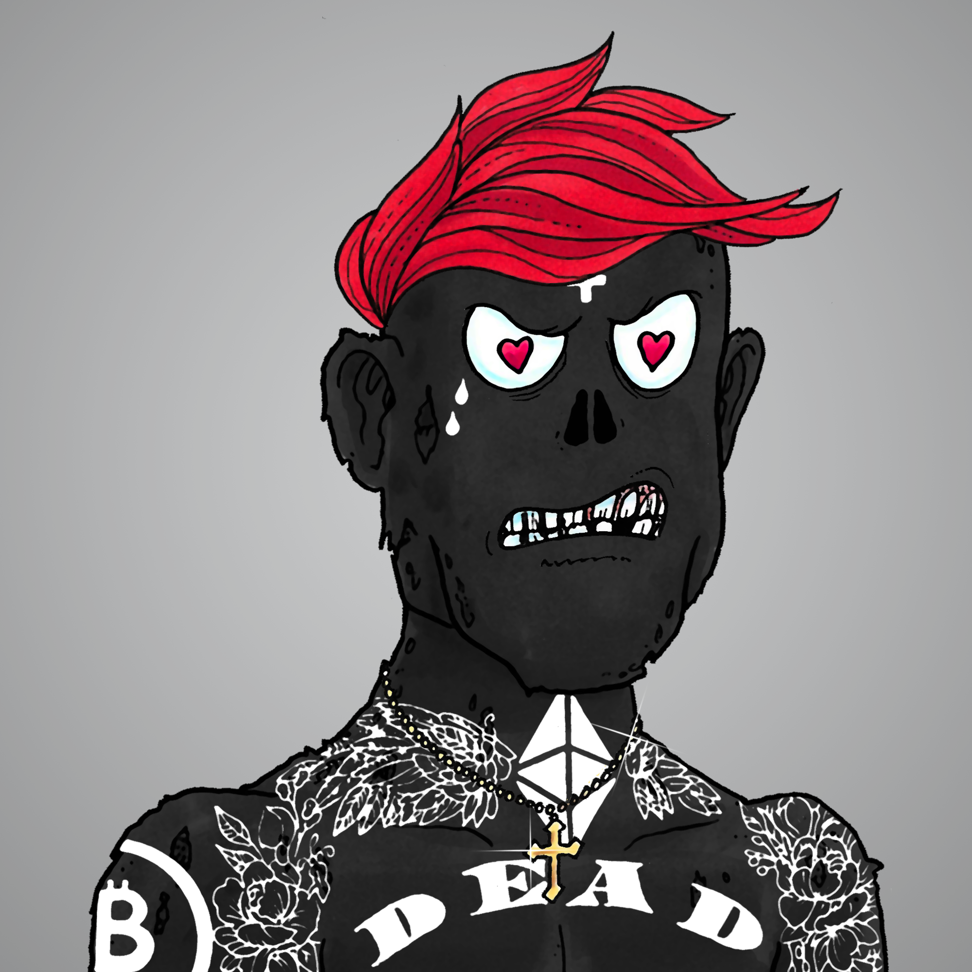 George Trosley - Jungle Freaks - Jungle Freak 419 - NFT # 419