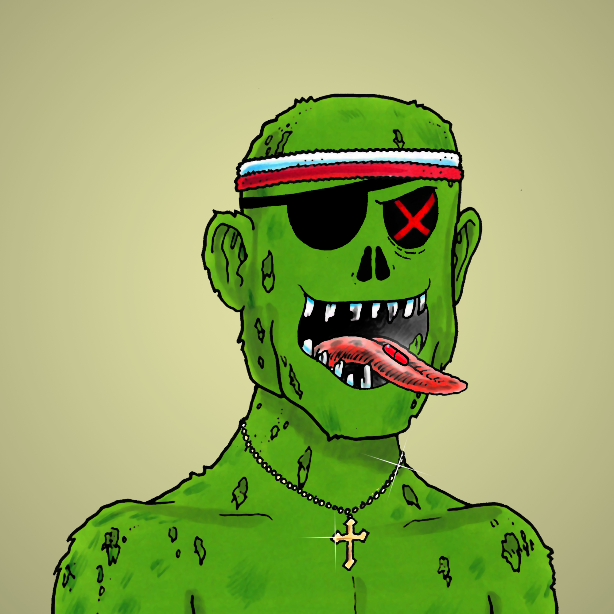 George Trosley - Jungle Freaks - Jungle Freak 42 - NFT # 42