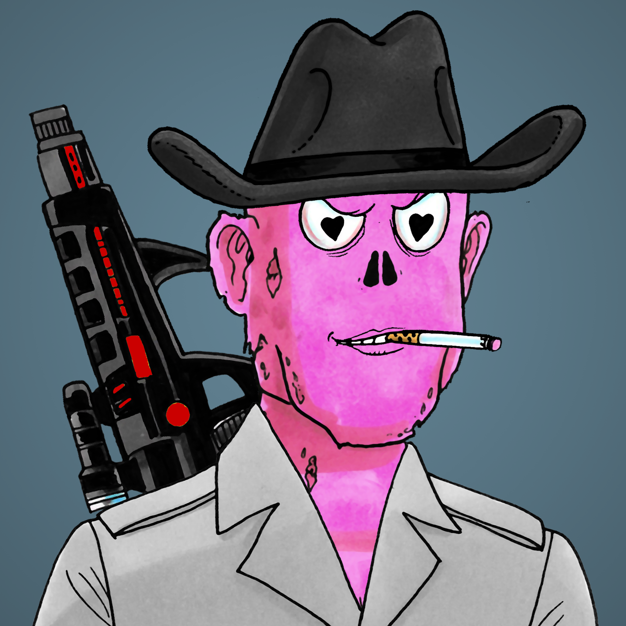 George Trosley - Jungle Freaks - Jungle Freak 4200 - NFT # 4200