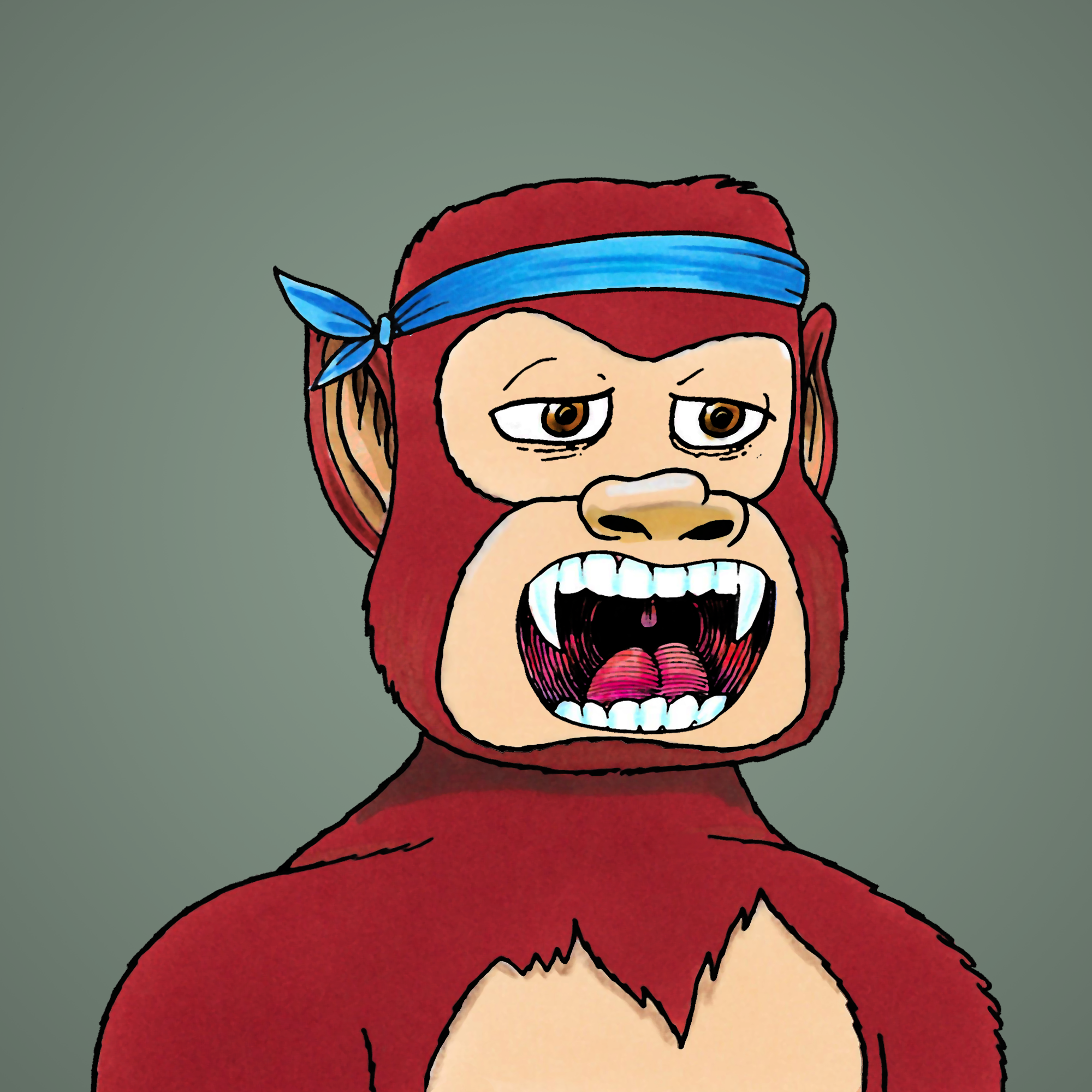 George Trosley - Jungle Freaks - Jungle Freak 4201 - NFT # 4201