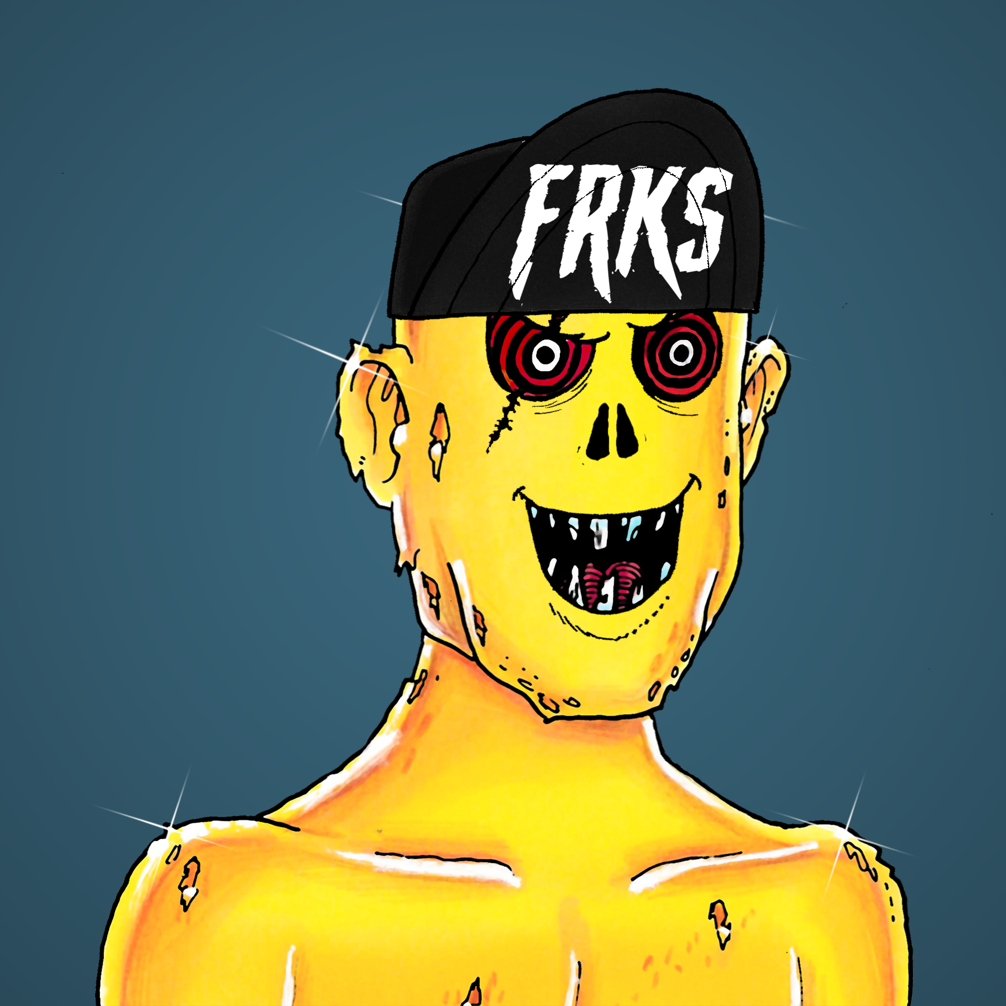 George Trosley - Jungle Freaks - Jungle Freak 4203 - NFT # 4203