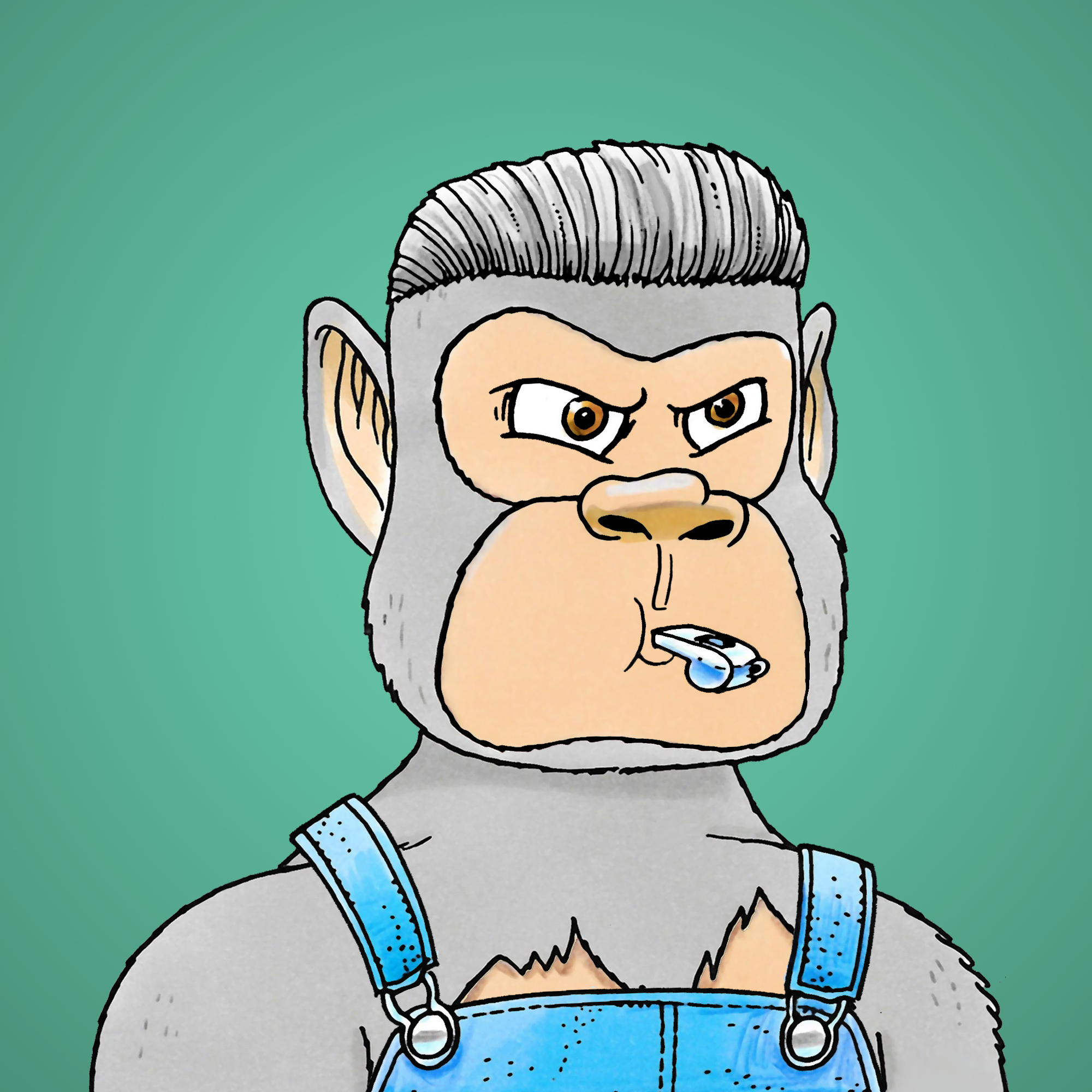 George Trosley - Jungle Freaks - Jungle Freak 421 - NFT # 421