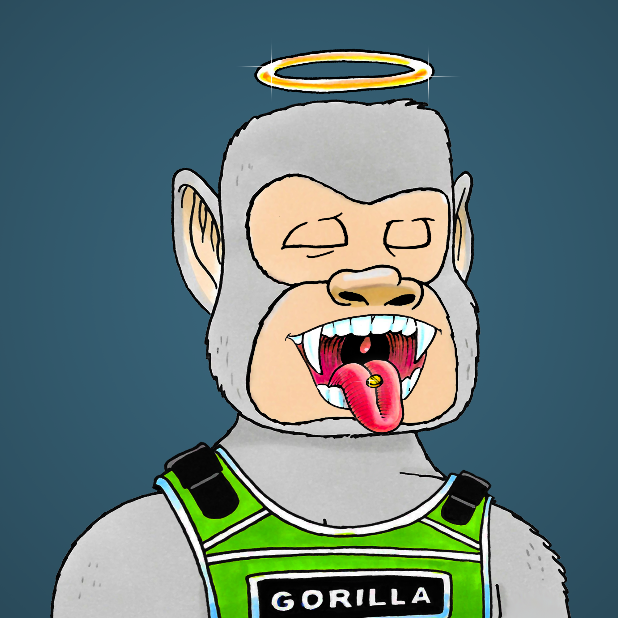 George Trosley - Jungle Freaks - Jungle Freak 4212 - NFT # 4212