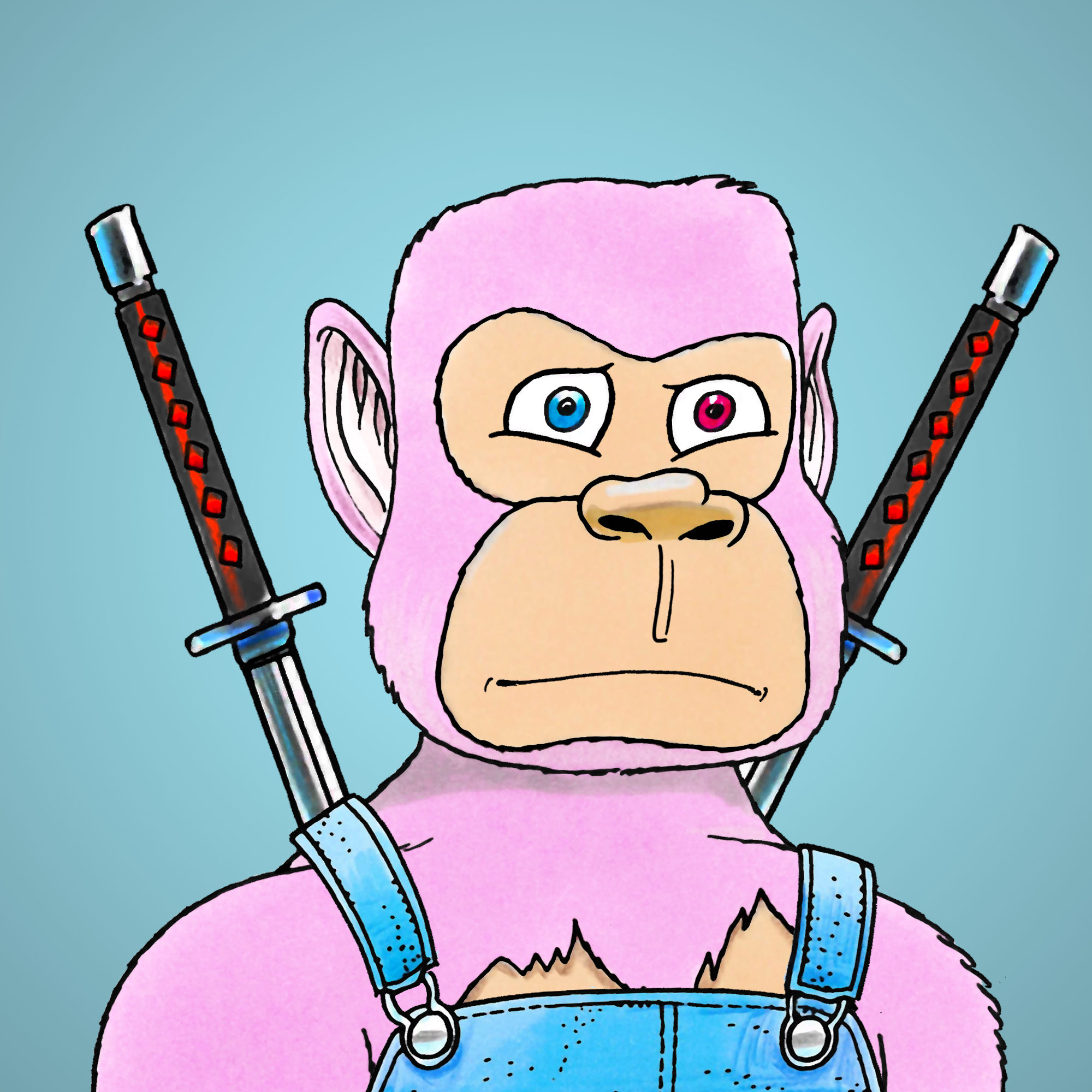 George Trosley - Jungle Freaks - Jungle Freak 422 - NFT # 422