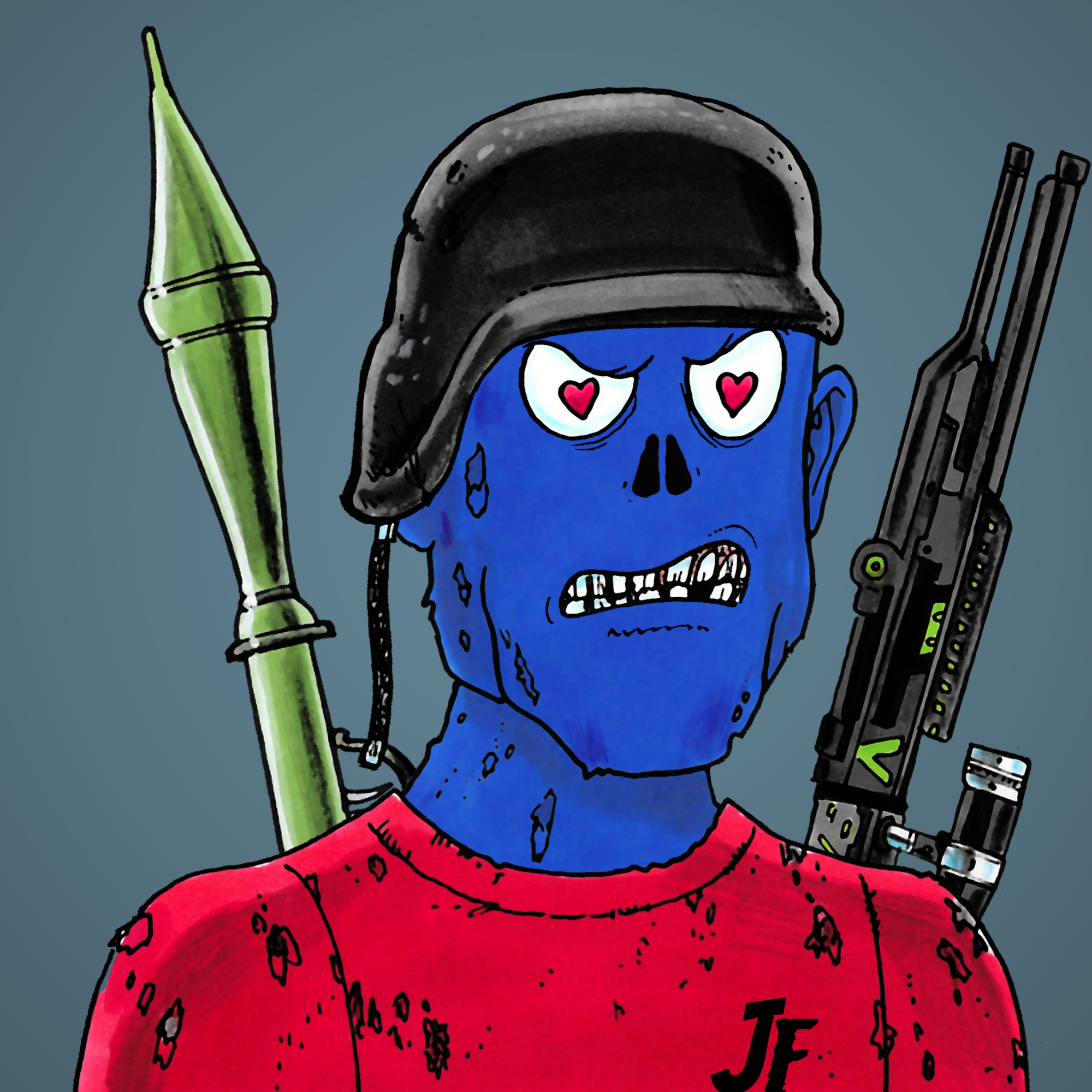 George Trosley - Jungle Freaks - Jungle Freak 4221 - NFT # 4221