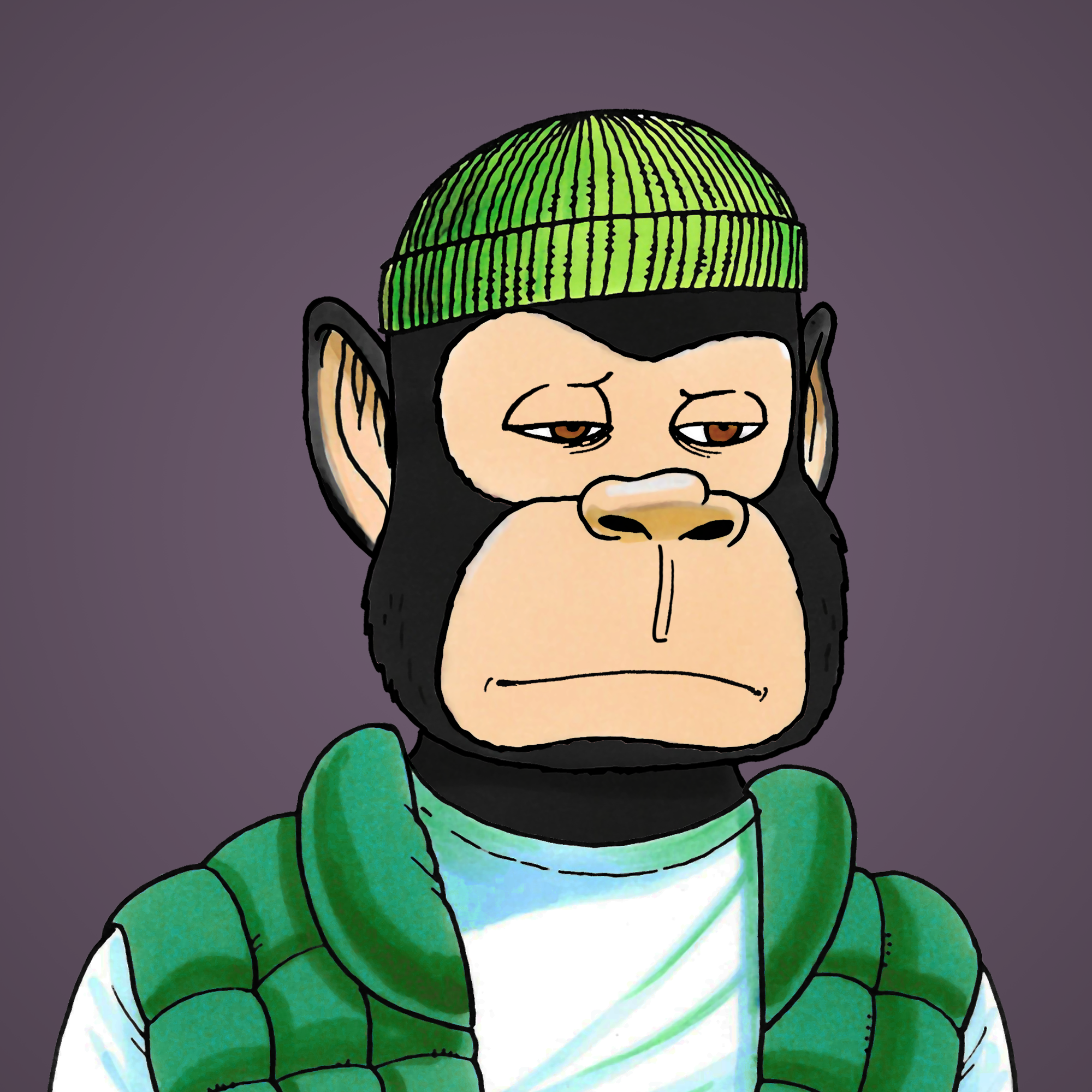 George Trosley - Jungle Freaks - Jungle Freak 4224 - NFT # 4224