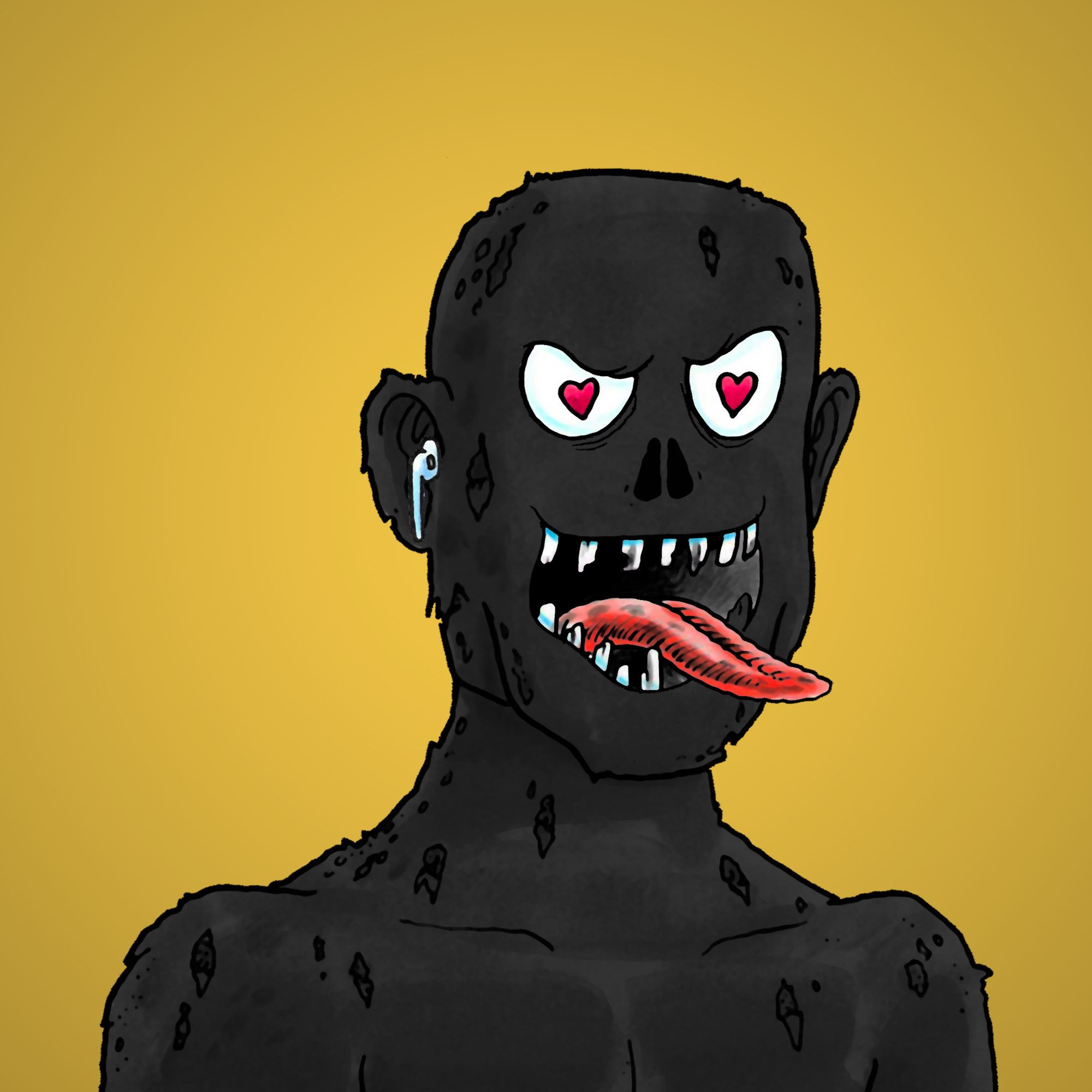 George Trosley - Jungle Freaks - Jungle Freak 4229 - NFT # 4229