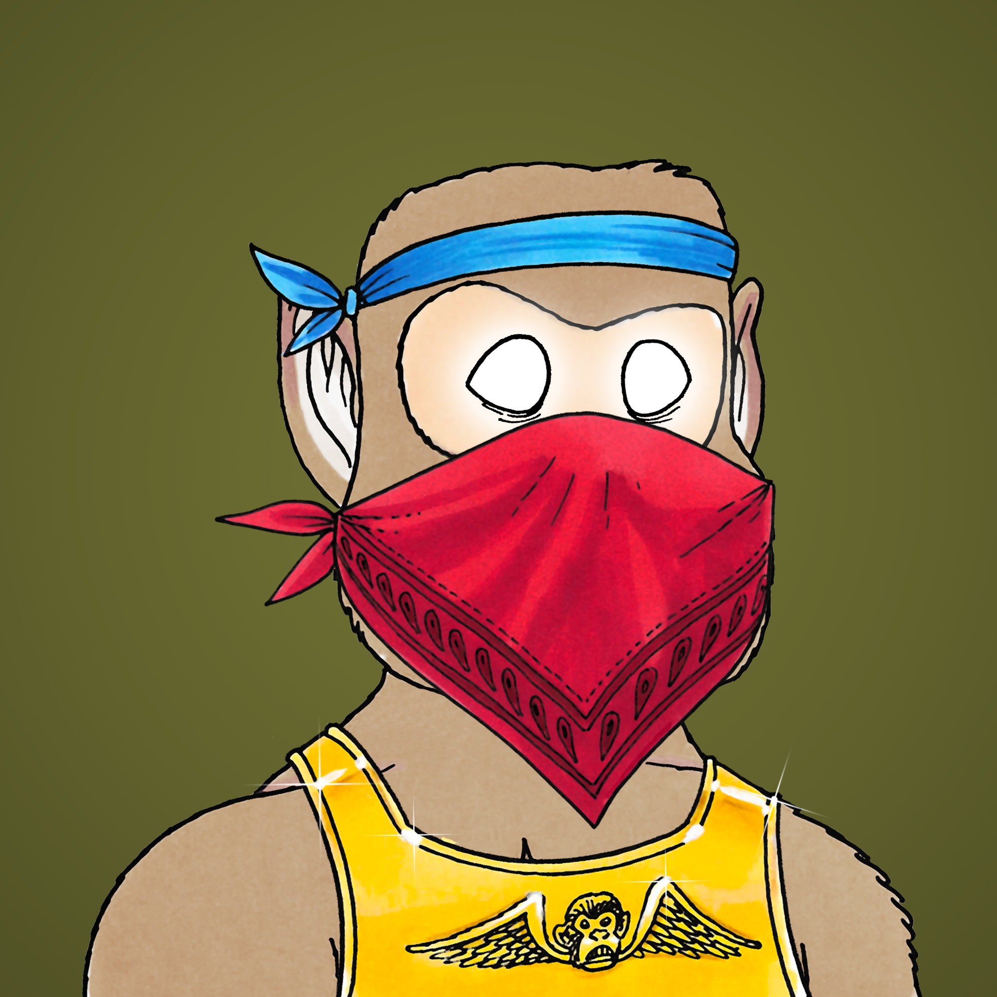 George Trosley - Jungle Freaks - Jungle Freak 4231 - NFT # 4231