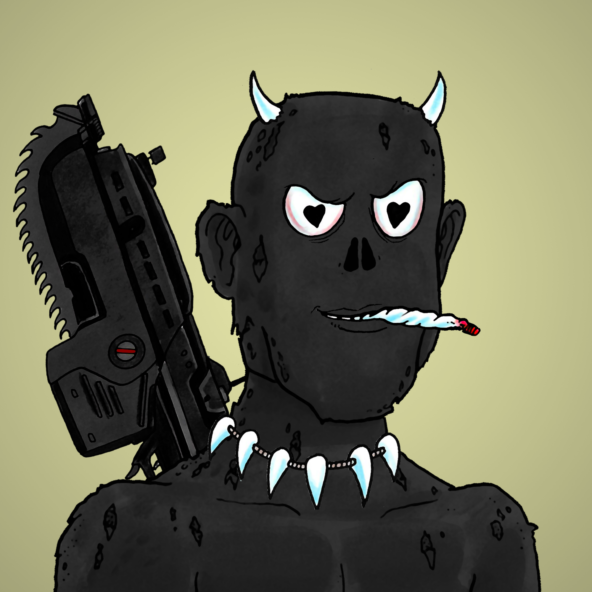 George Trosley - Jungle Freaks - Jungle Freak 4239 - NFT # 4239