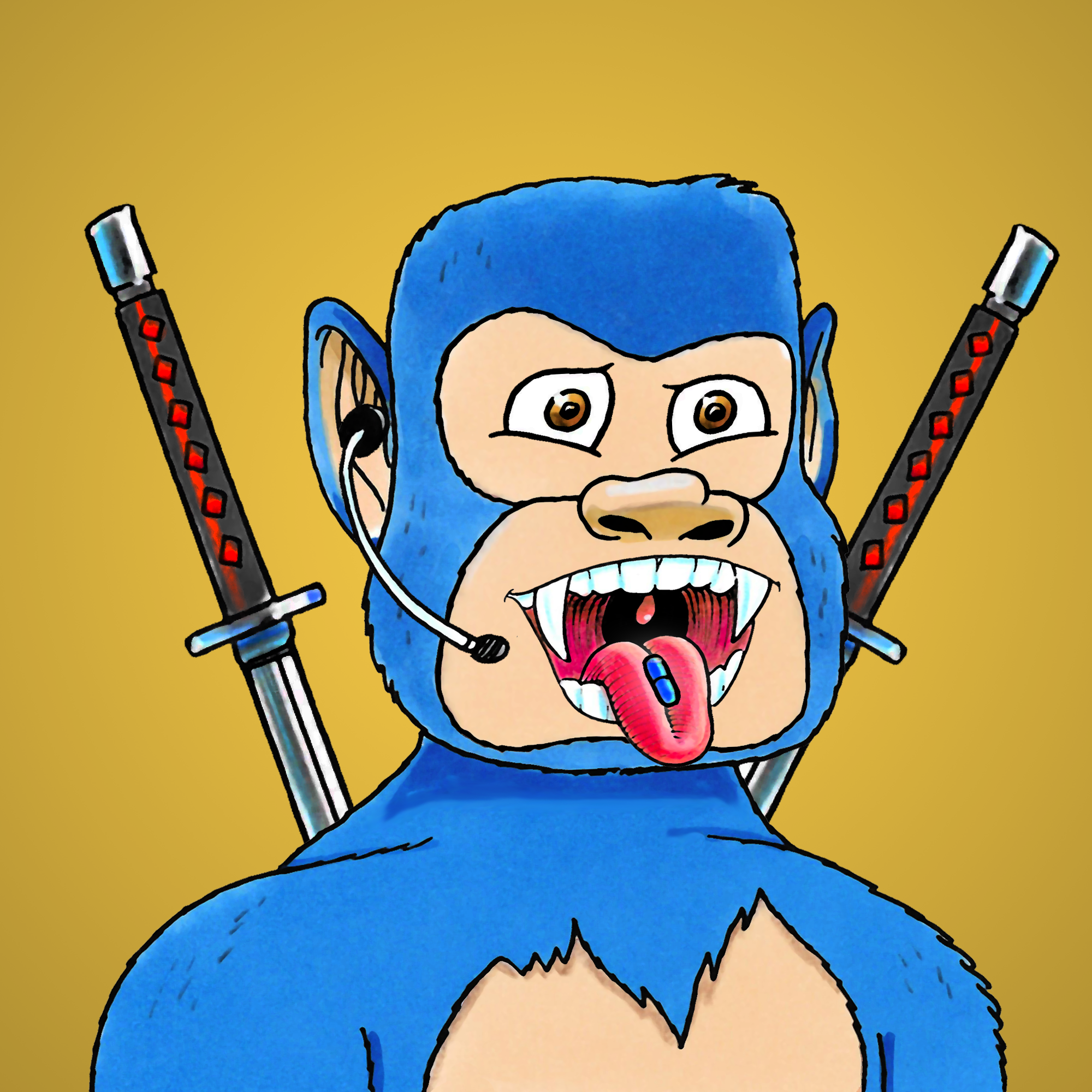 George Trosley - Jungle Freaks - Jungle Freak 4246 - NFT # 4246