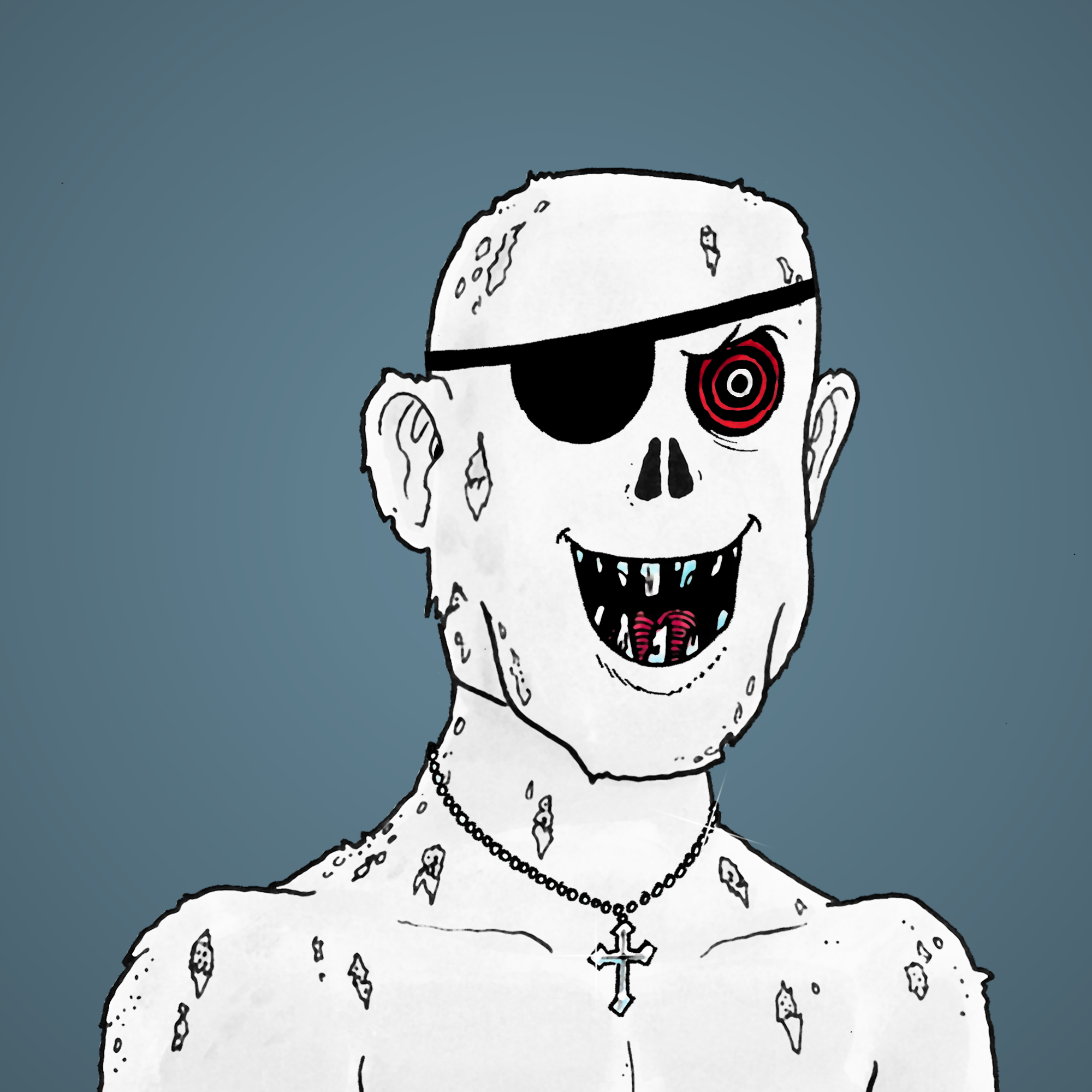 George Trosley - Jungle Freaks - Jungle Freak 4247 - NFT # 4247