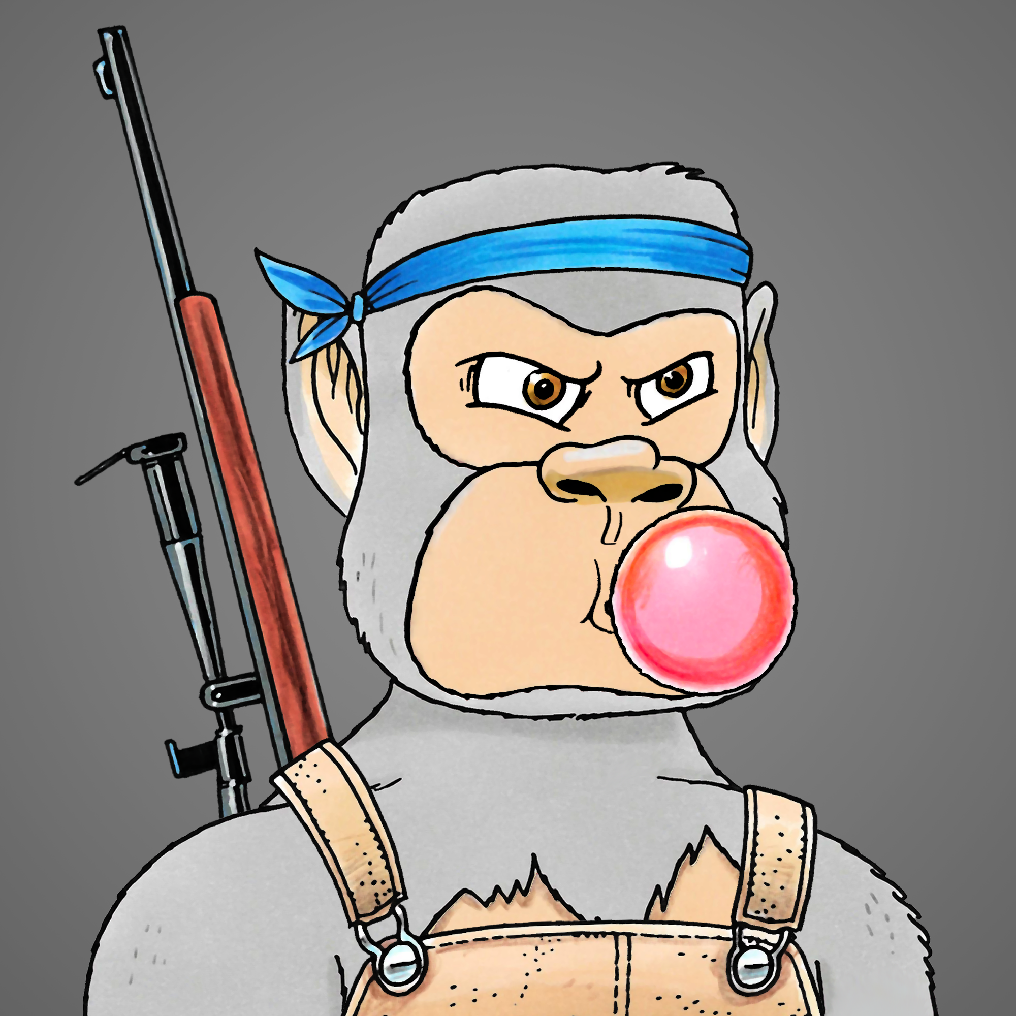 George Trosley - Jungle Freaks - Jungle Freak 4250 - NFT # 4250