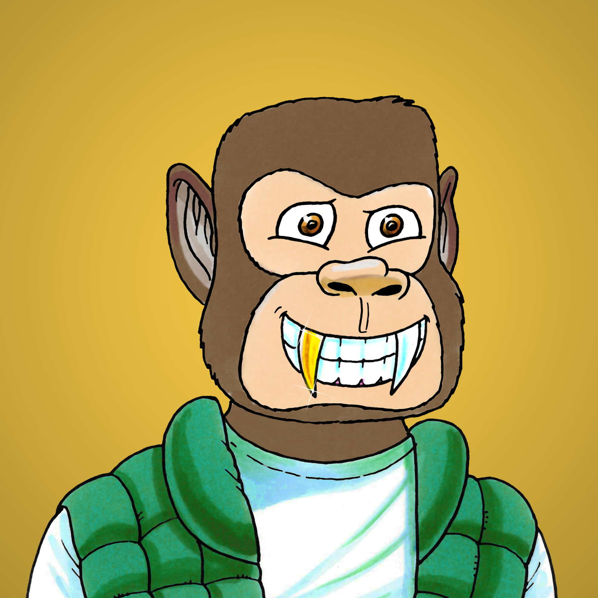 George Trosley - Jungle Freaks - Jungle Freak 4253 - NFT # 4253