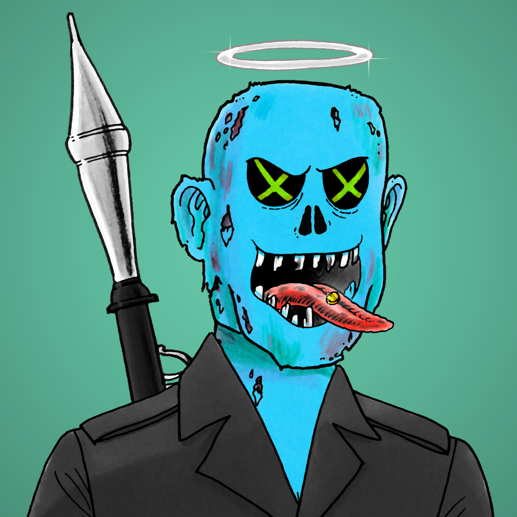 George Trosley - Jungle Freaks - Jungle Freak 4259 - NFT # 4259