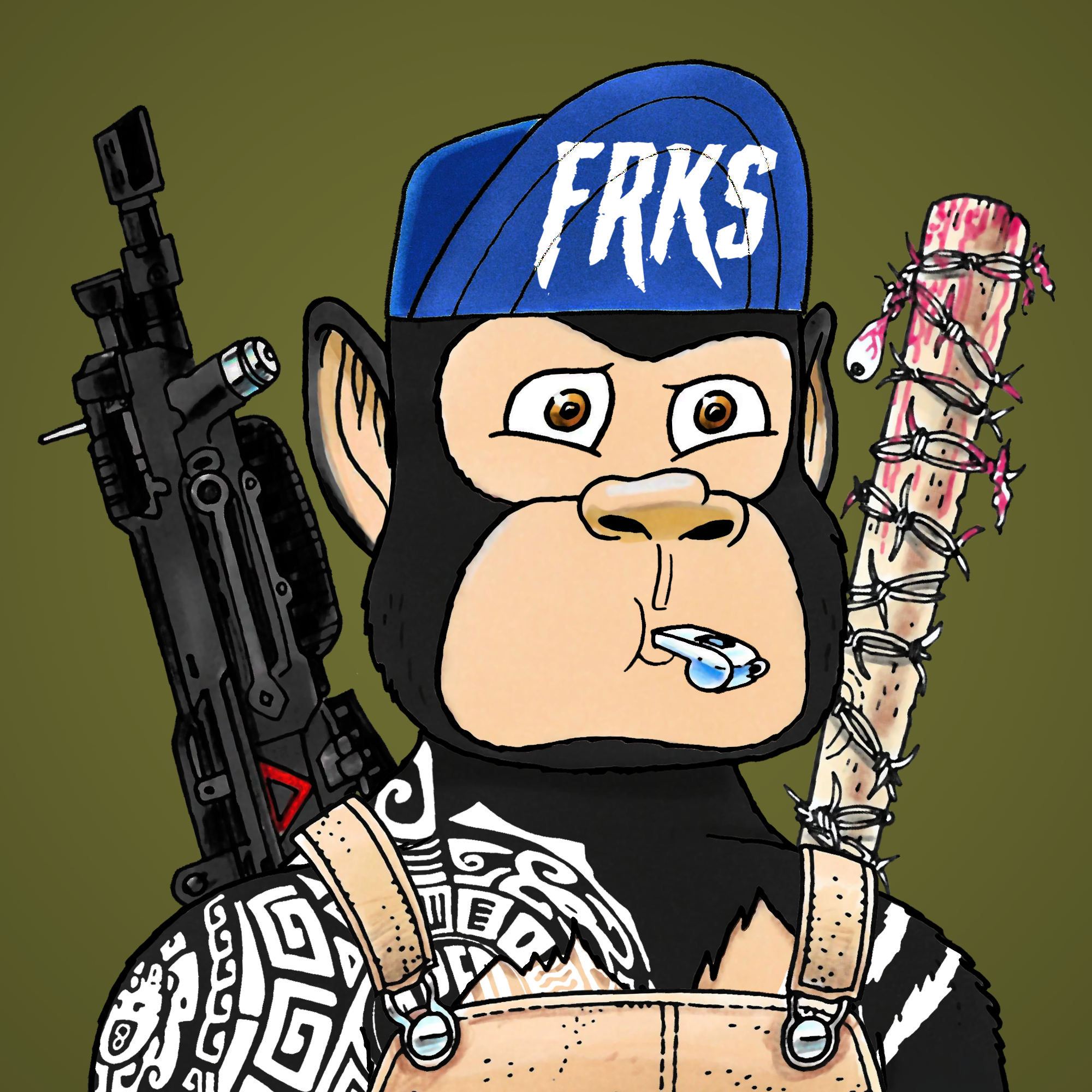 George Trosley - Jungle Freaks - Jungle Freak 426 - NFT # 426