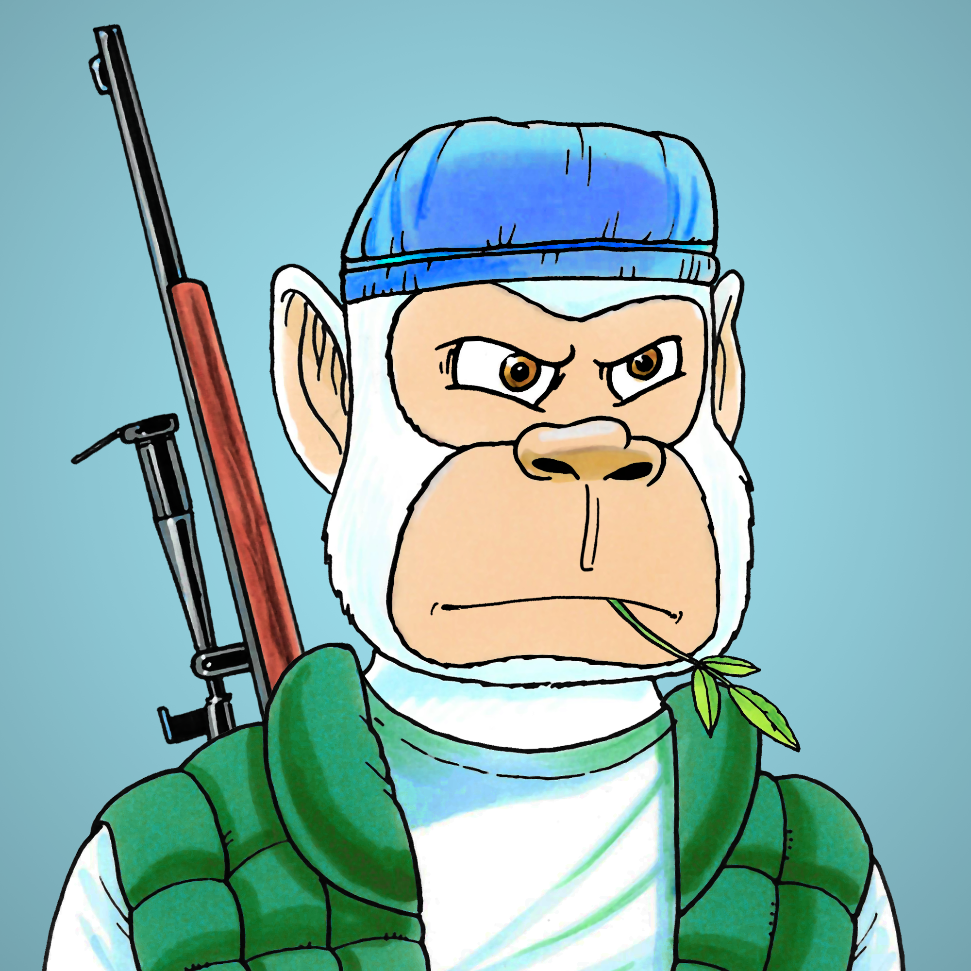 George Trosley - Jungle Freaks - Jungle Freak 4260 - NFT # 4260