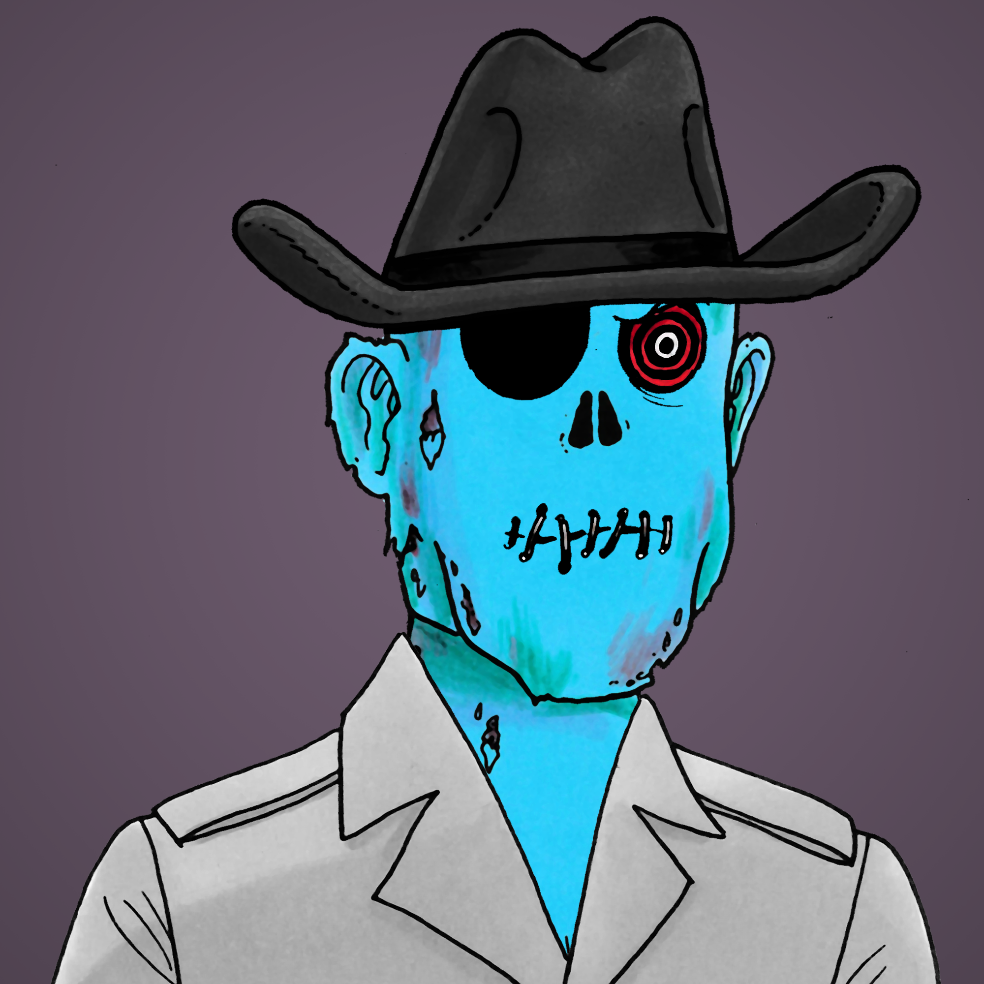 George Trosley - Jungle Freaks - Jungle Freak 4267 - NFT # 4267